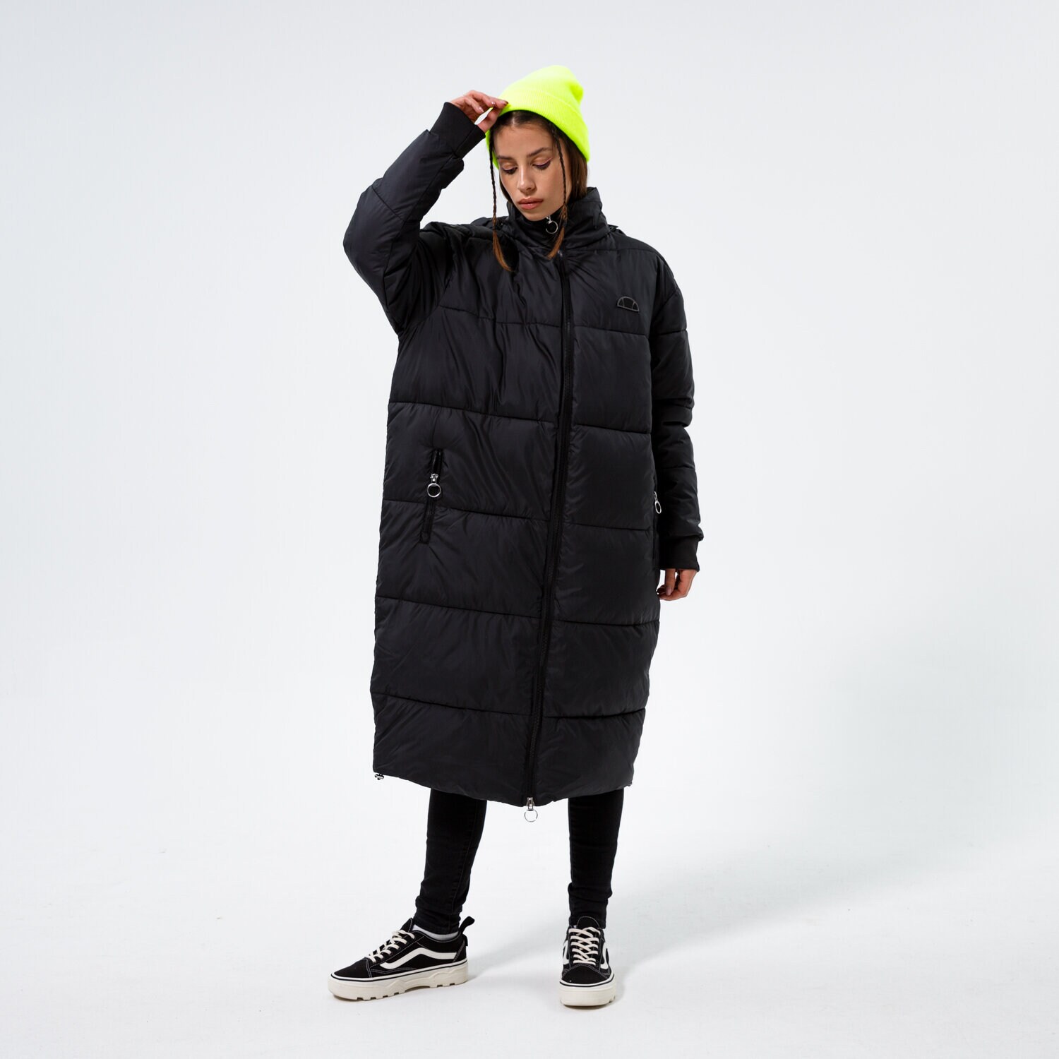 Damen Winterjacke ELLESSE JACKE DEEP PADDED JACKET BLK SGL13407011 Schwarz