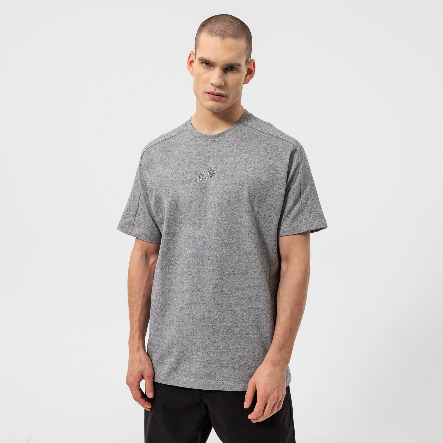 Herren T-Shirt NIKE T-SHIRT M NSW SS JSY TOP REVIVAL DM0085-010 Grau