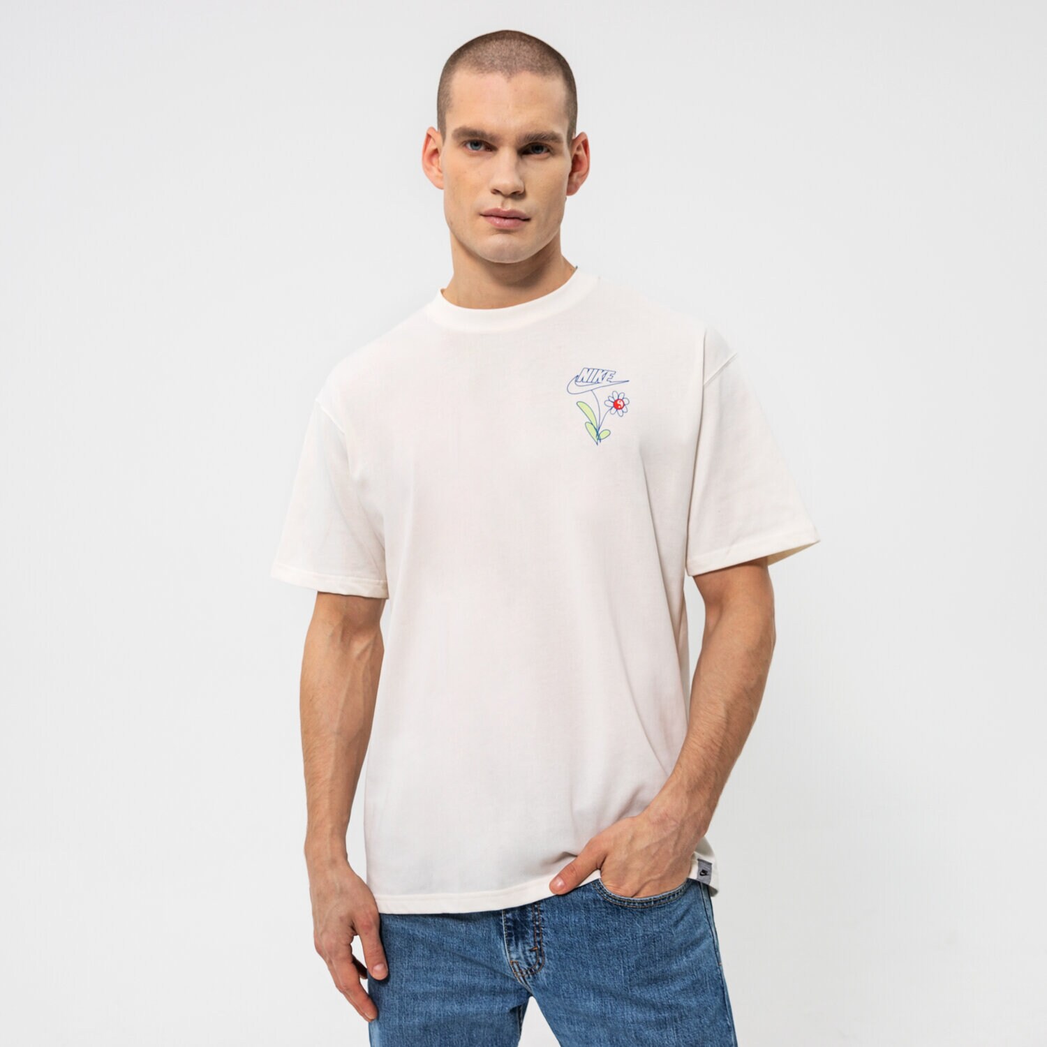 Herren T-Shirt NIKE T-SHIRT M NSW M2Z TEE 1 DM2188-902 Beige