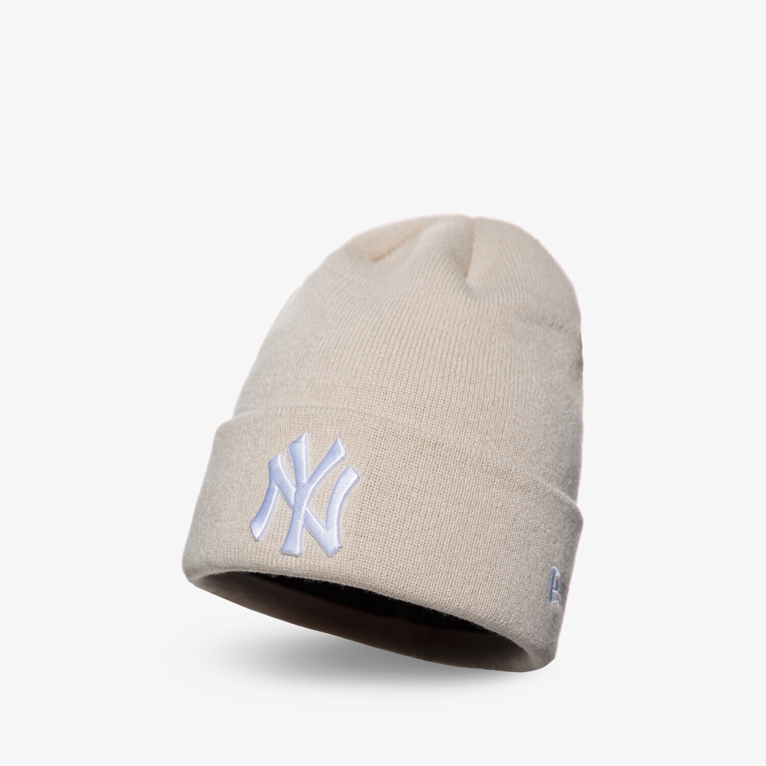 Damen Mütze NEW ERA MÜTZE WINTER WMNS POP BEANIE NYY STN NEW YORK YANKEE 60184681 Beige