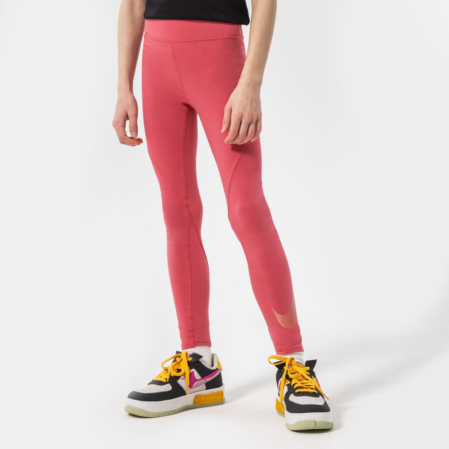 Kinder Hosen NIKE LEGGINGS G NSW FAVORITES GIRL DJ5821-622 Rosa
