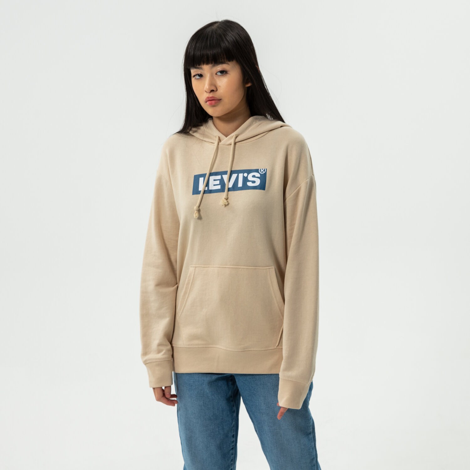 Damen LEVI'S HOODIE GRAPHIC STANDARD HOODIE 18487-0115 Beige