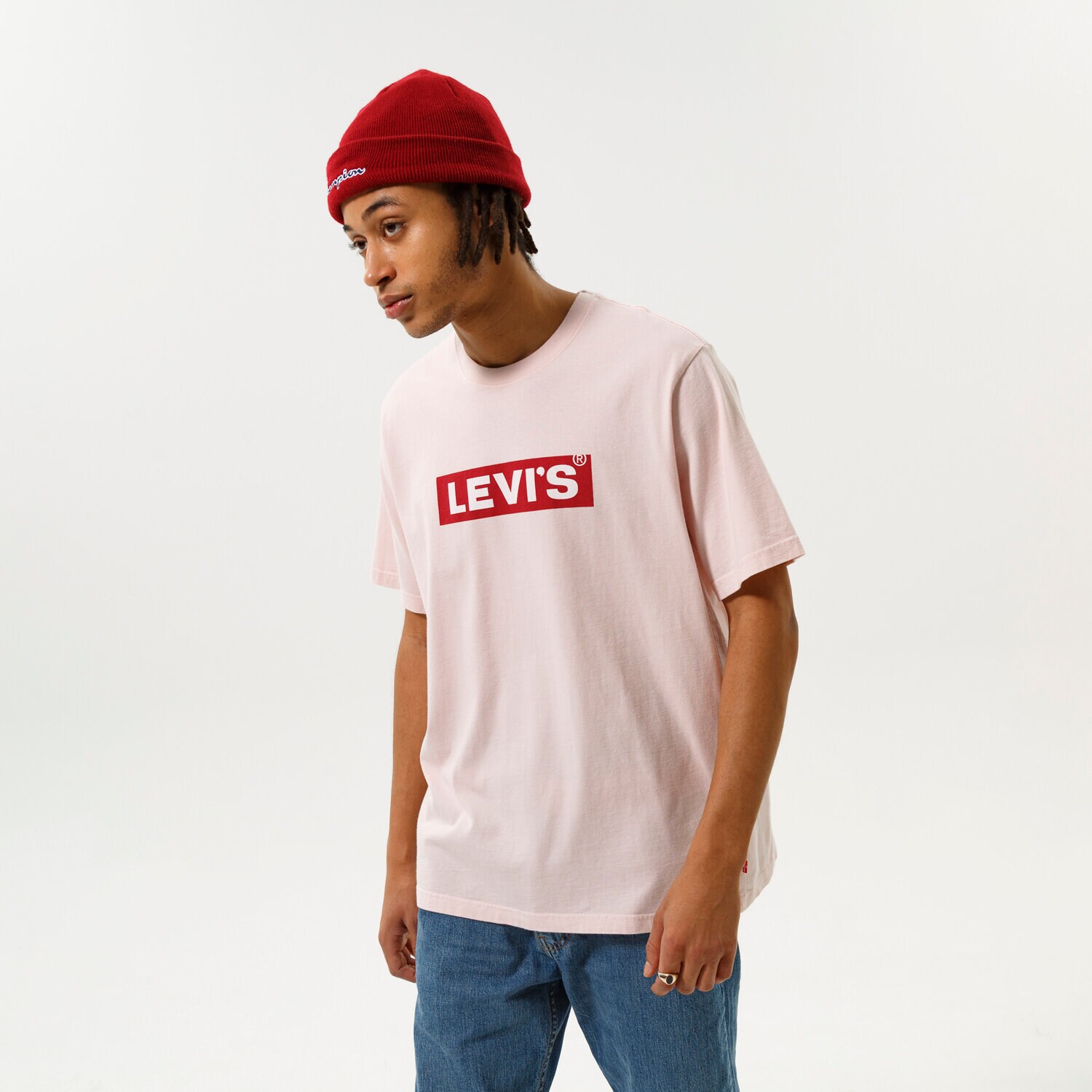 Herren T-Shirt LEVI'S T-SHIRT SS RELAXED FIT TEE 16143-0405 Rosa