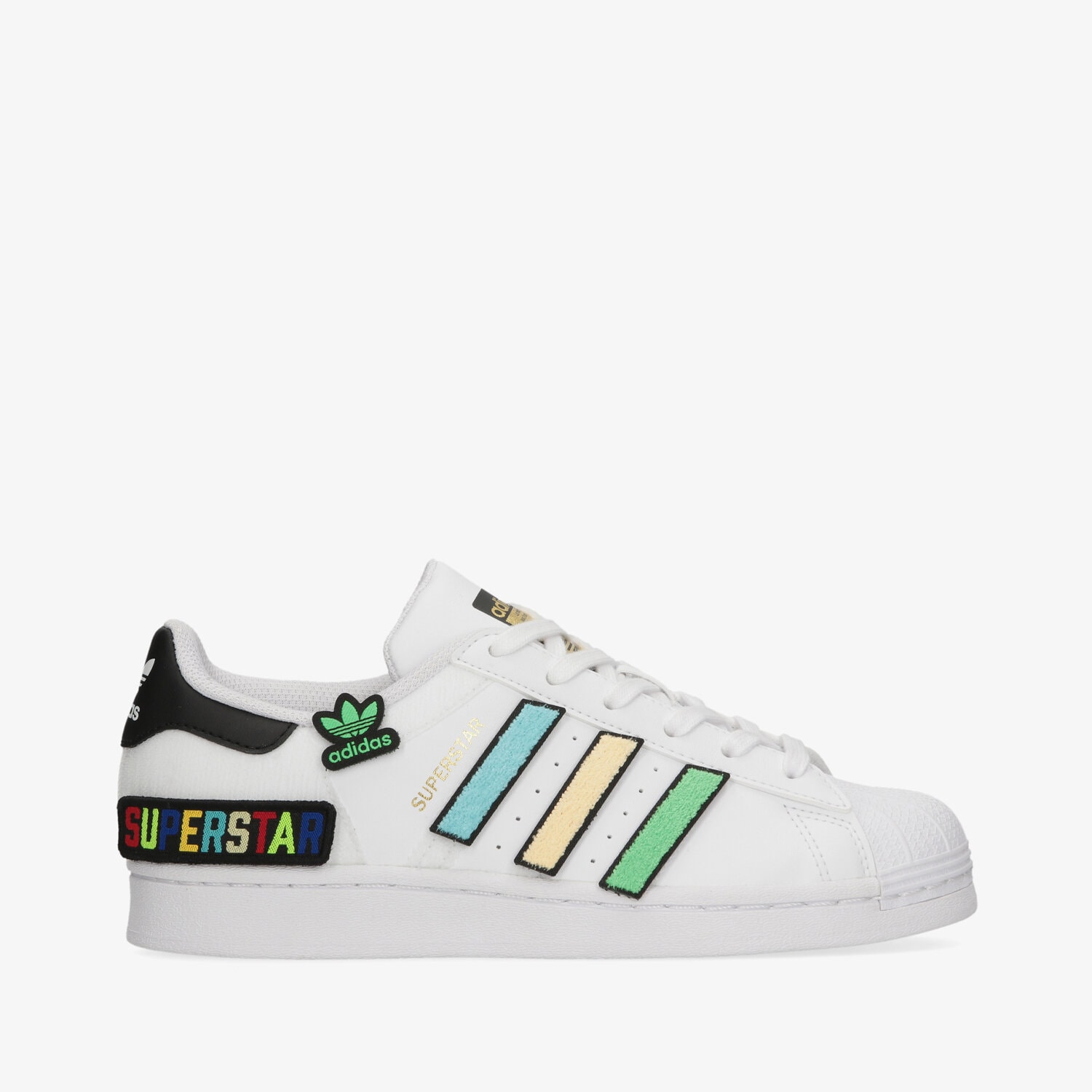 Kinder Sneaker ADIDAS SUPERSTAR J  Q47342 Weiß