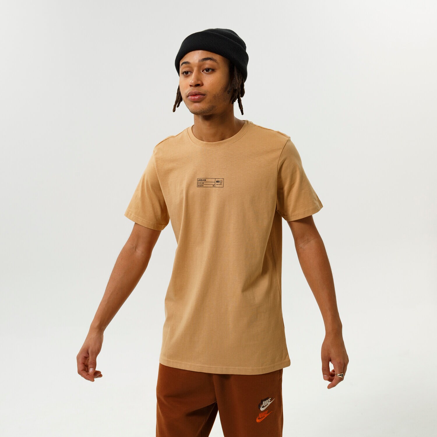 Herren T-Shirt CONFRONT T SHIRT BOX LOFO TEE BEIGE CF321TSM76001 Beige
