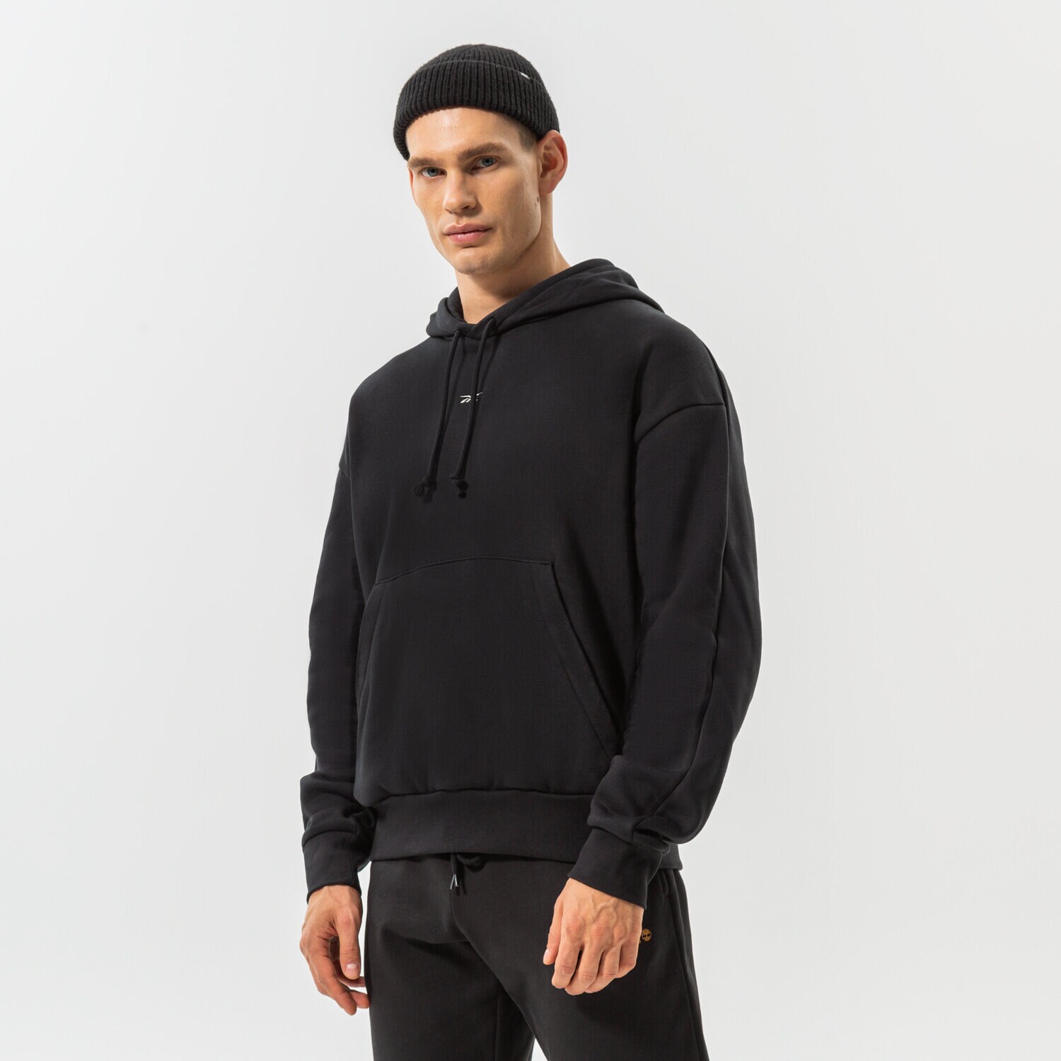 Herren REEBOK HOODIE CLASSIC ESSENTIAL HOODIE HM3120 Schwarz