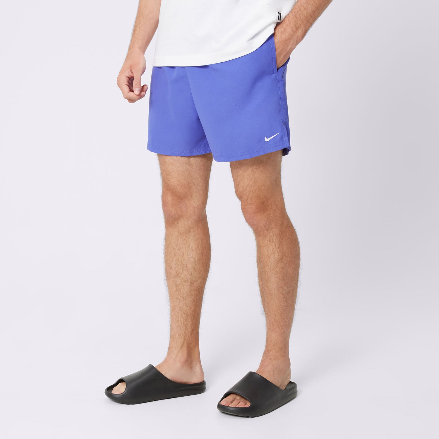 Herren Shorts NIKE SWIM SHORTS NIKE ESSENTIAL 5" SHORTS NESSA560-504 Blau