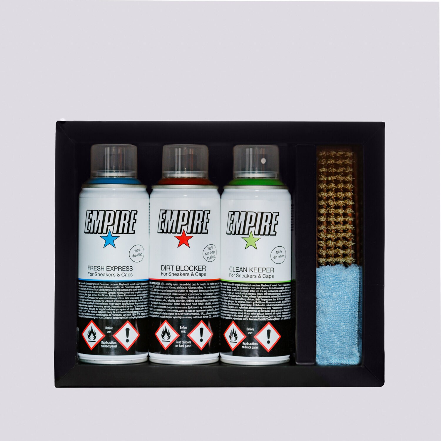 Schuhpflege EMPIRE REINIGUNGSSET TOOLBOX 31000261 Multicolor