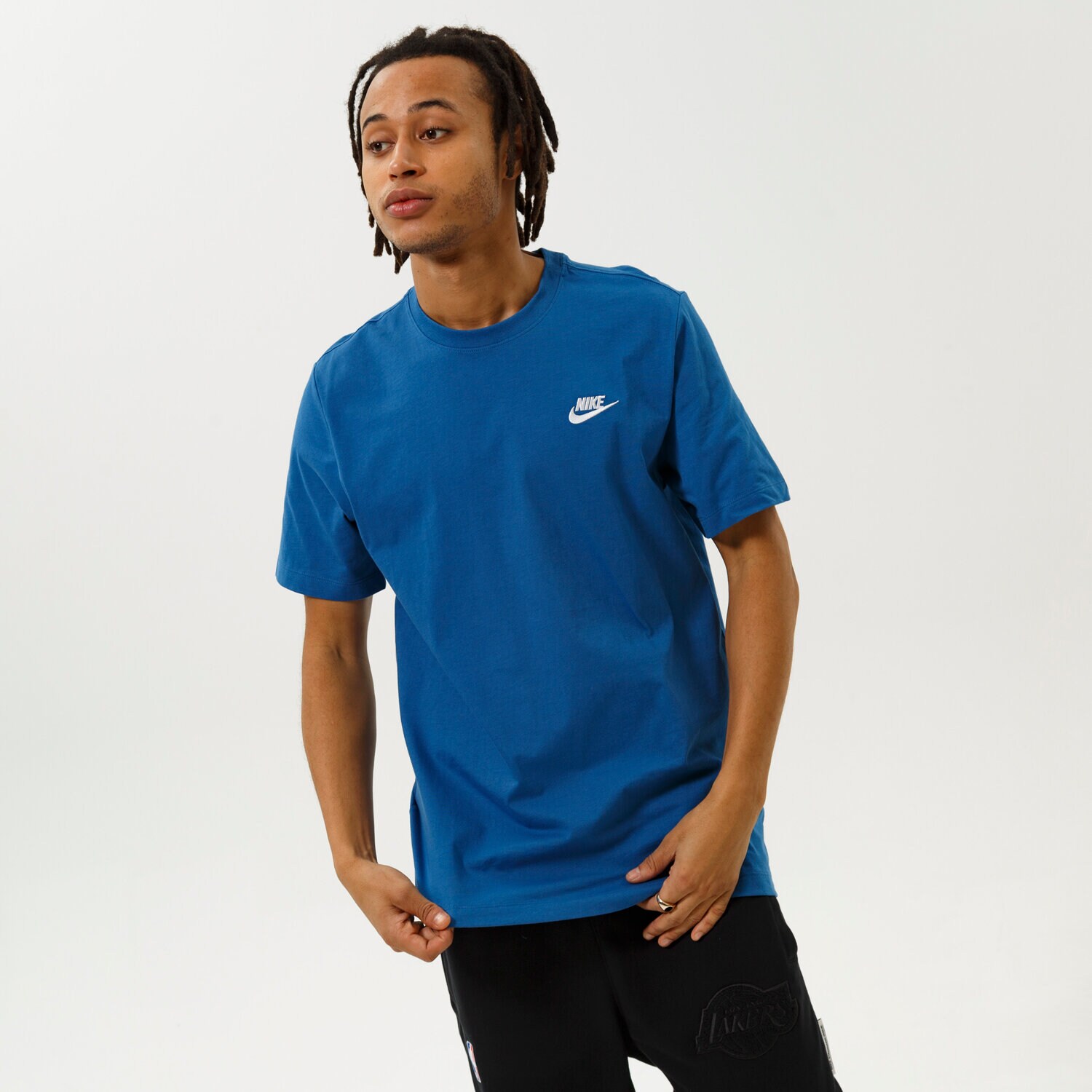 Herren T-Shirt NIKE T-SHIRT SPORTSWEAR CLUB AR4997-407 Blau