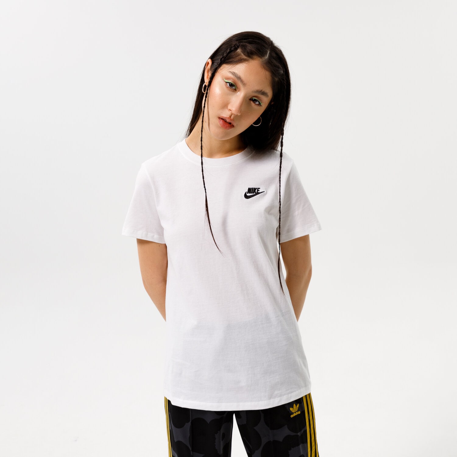 Damen T-Shirt NIKE T-SHIRT ESSENTIAL SHORT SLEEVE DN2393-100 Weiß