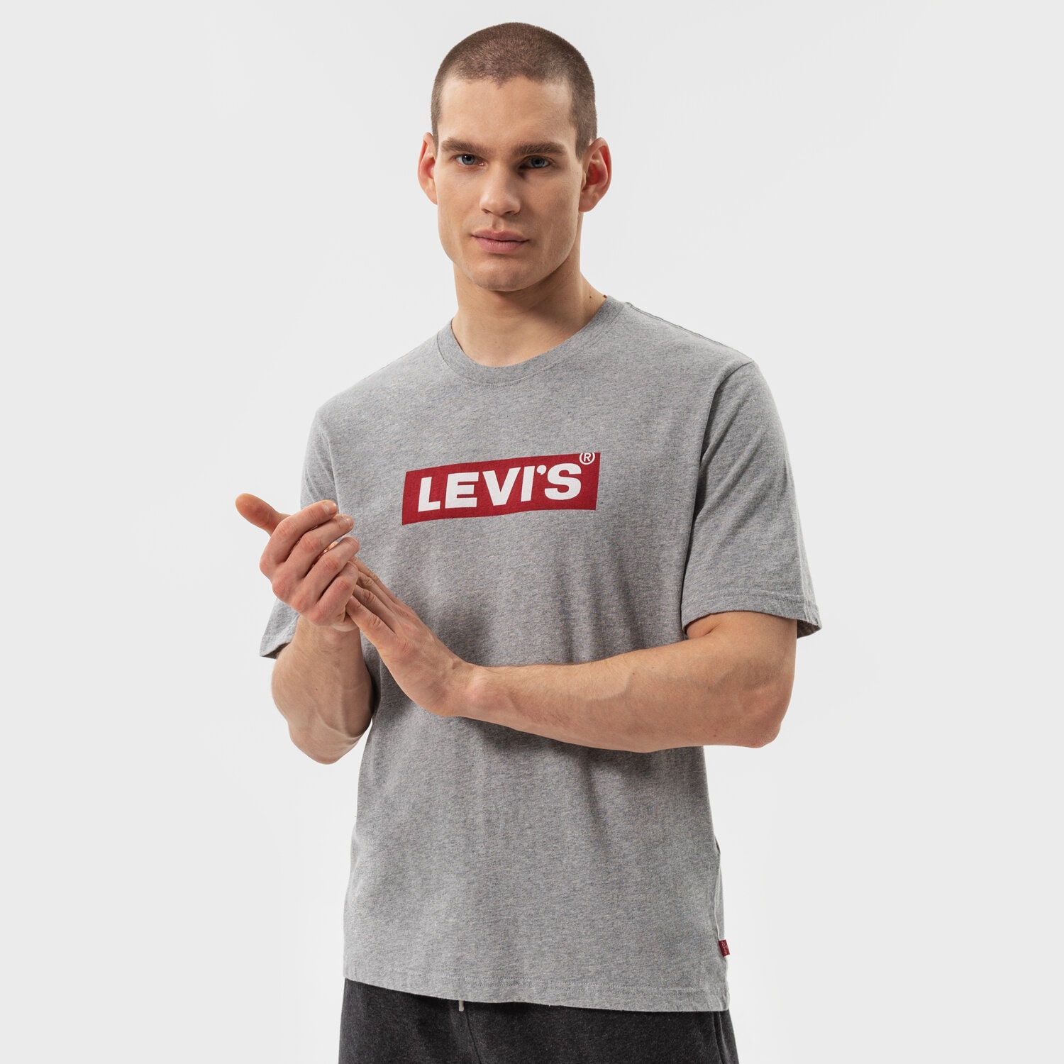 Herren T-Shirt LEVI'S T-SHIRT SS RELAXED FIT TEE 16143-0435 Grau