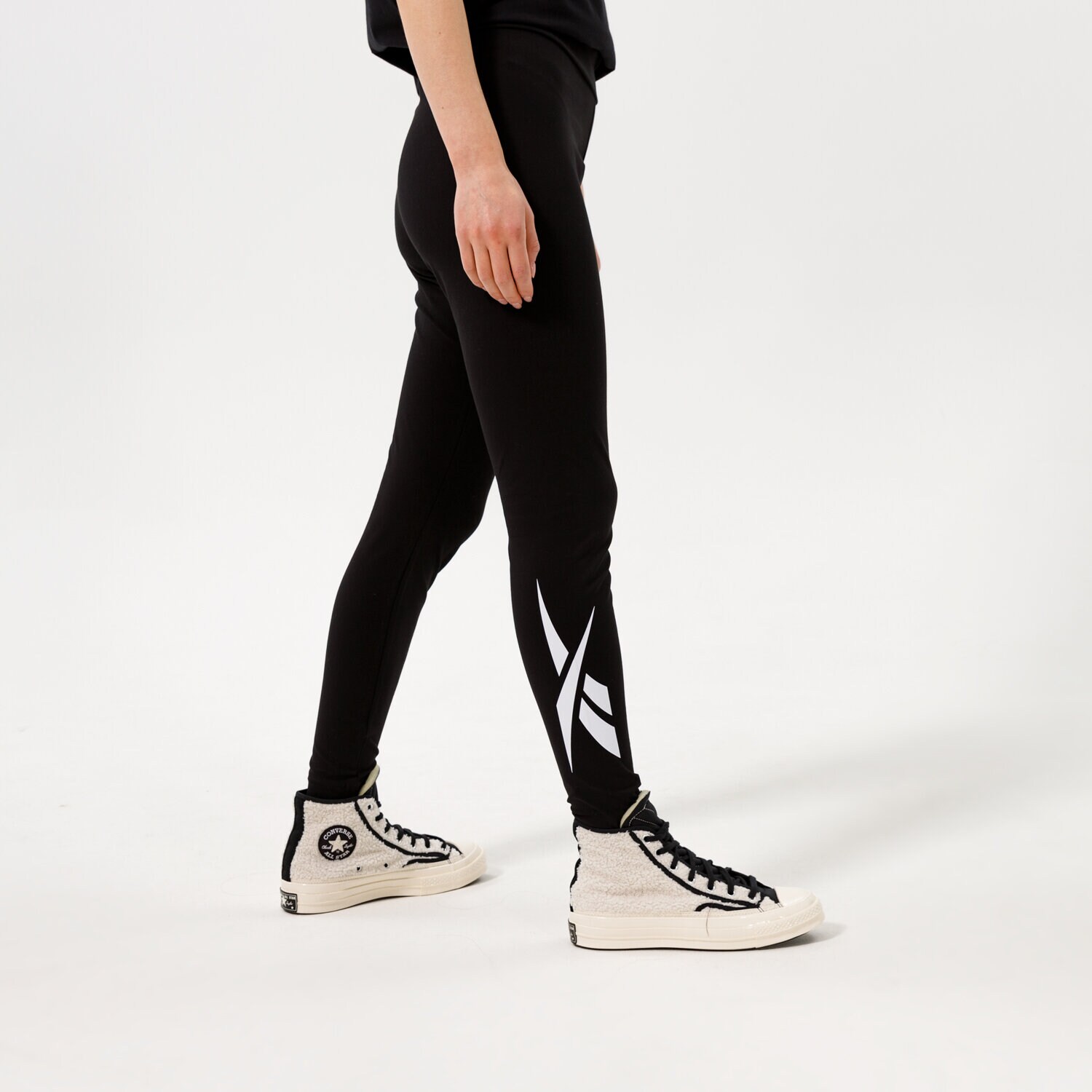 Damen Hosen REEBOK HOSE CL PF LOGO LEGGING H41357 Schwarz