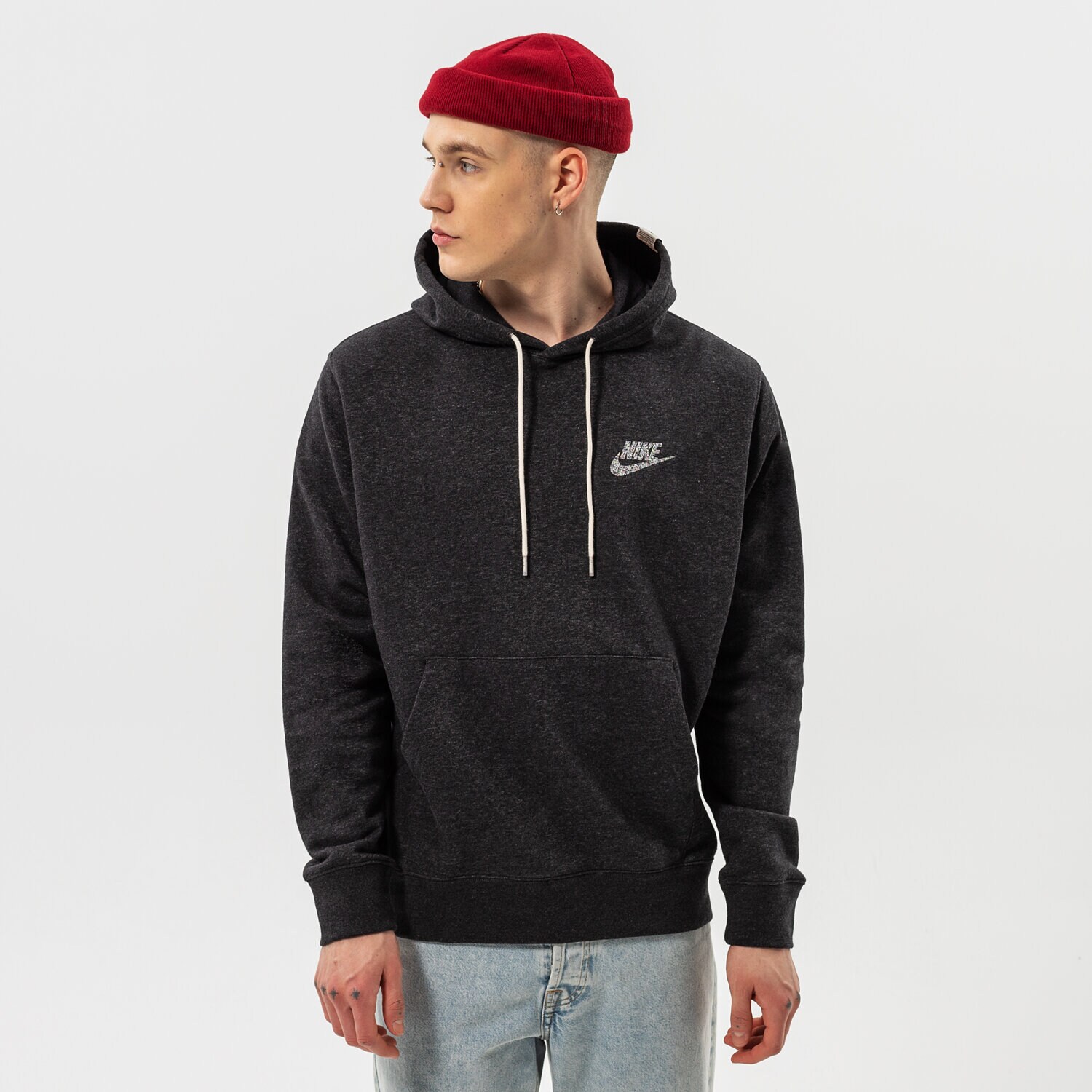 Herren NIKE HOODIE NSW REVIVAL FLC PO HOODIE C DM5624-010 Schwarz