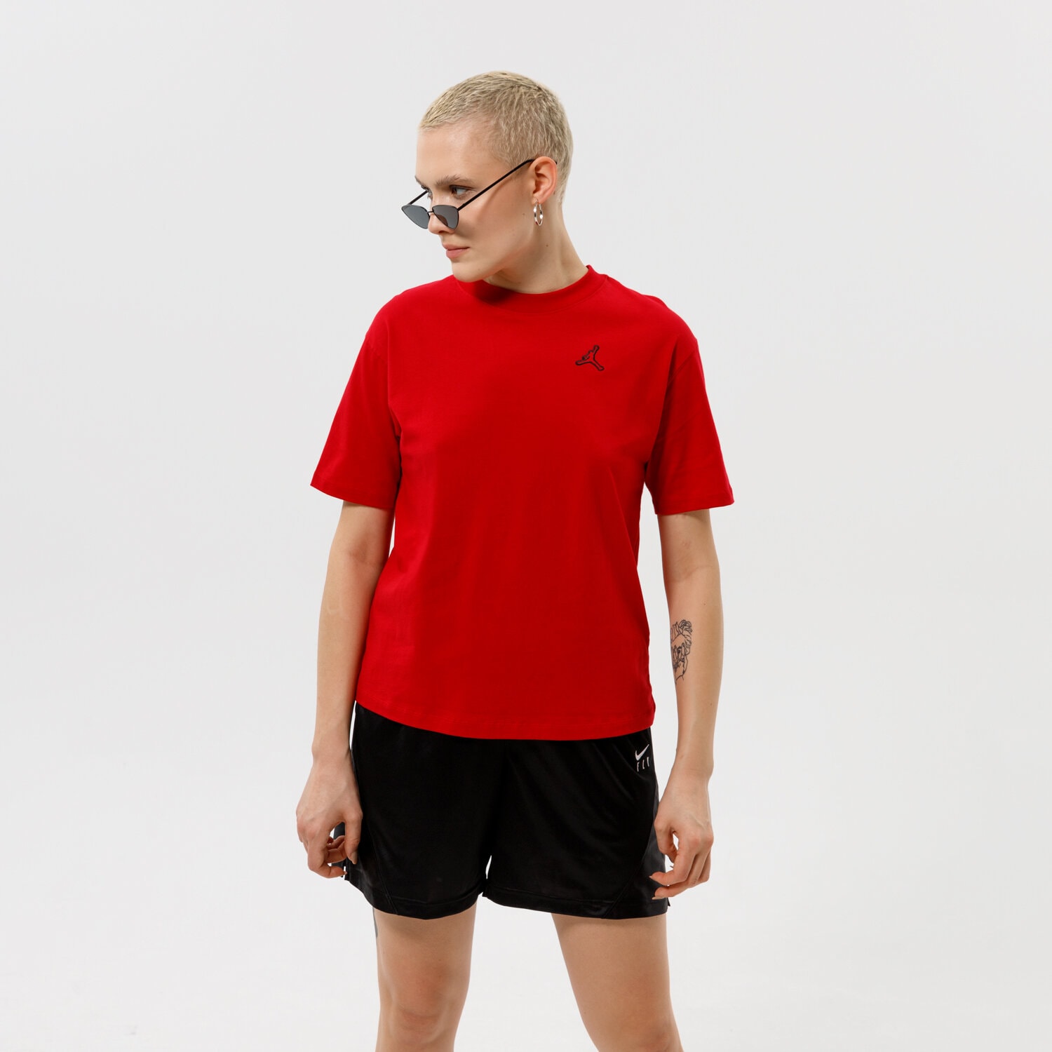 Damen T-Shirt JORDAN T-SHIRT W J ESSEN TEE CORE 22 DM5029-687 Rot