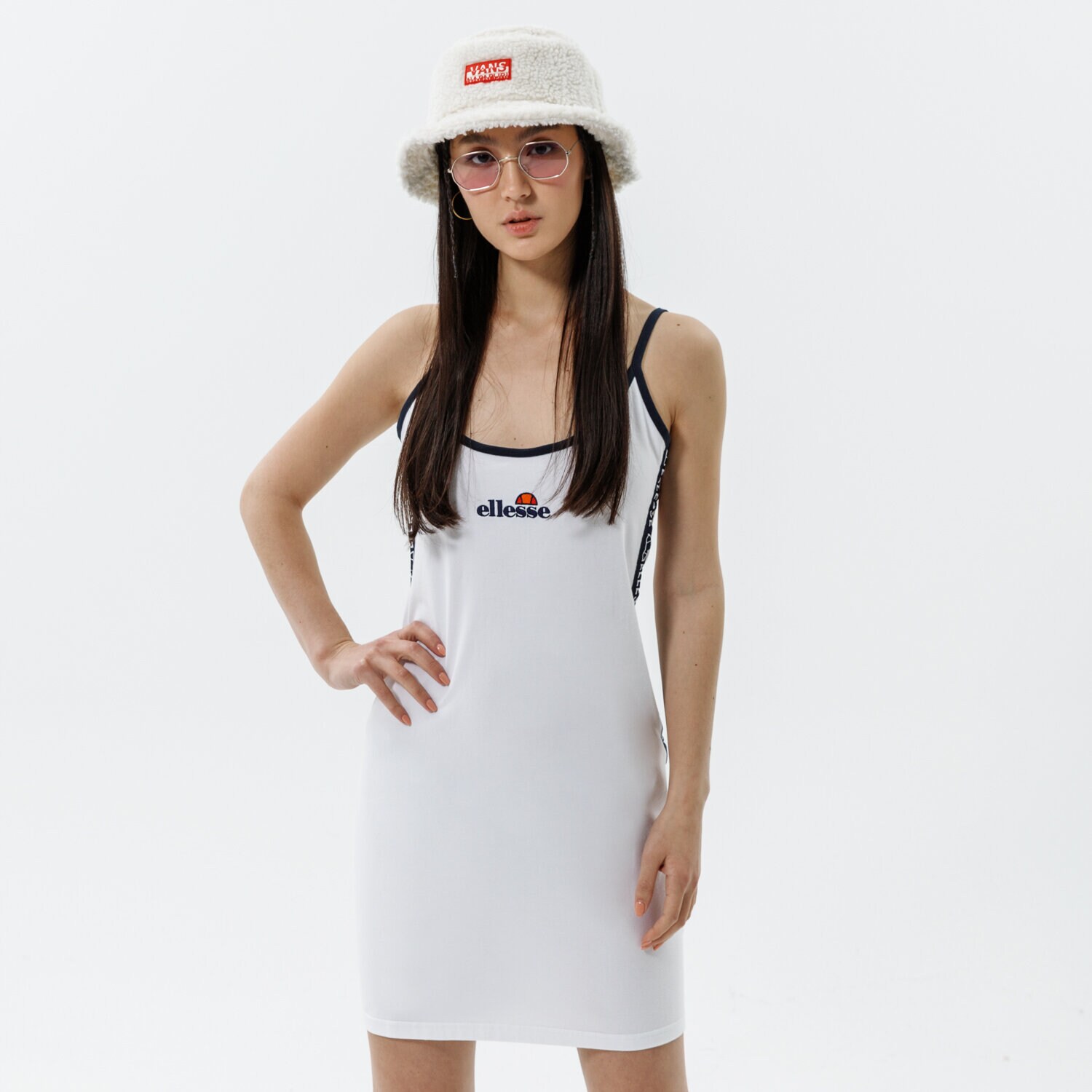 Damen Kleid ELLESSE KLEID MONDAE TRAININGSANZUGS WHT SGJ12893908 Weiß