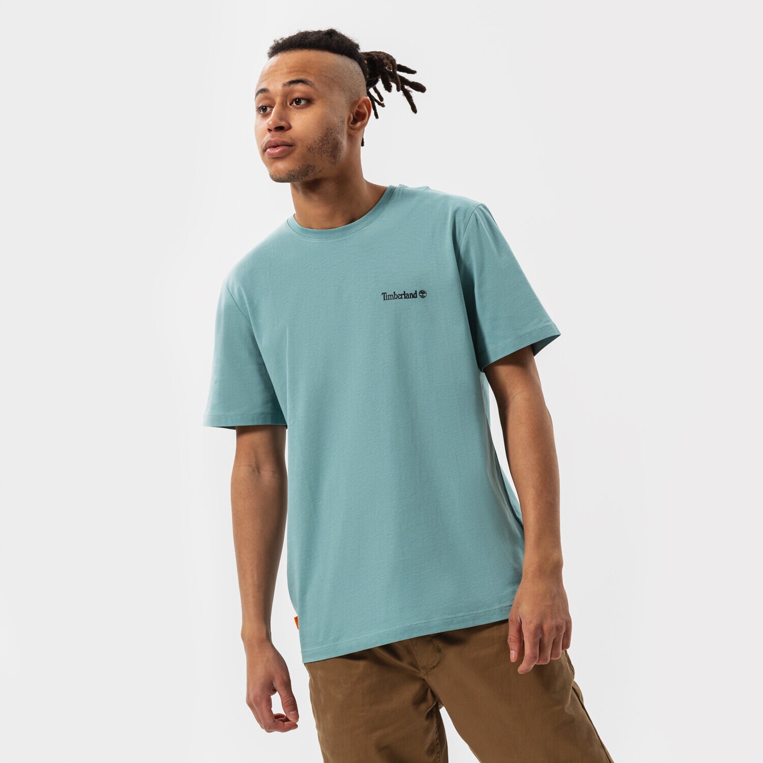 Herren T-Shirt TIMBERLAND T-SHIRT EPP - SMALL LOGO PRINT TEE TB0A5PGZG991 Grün