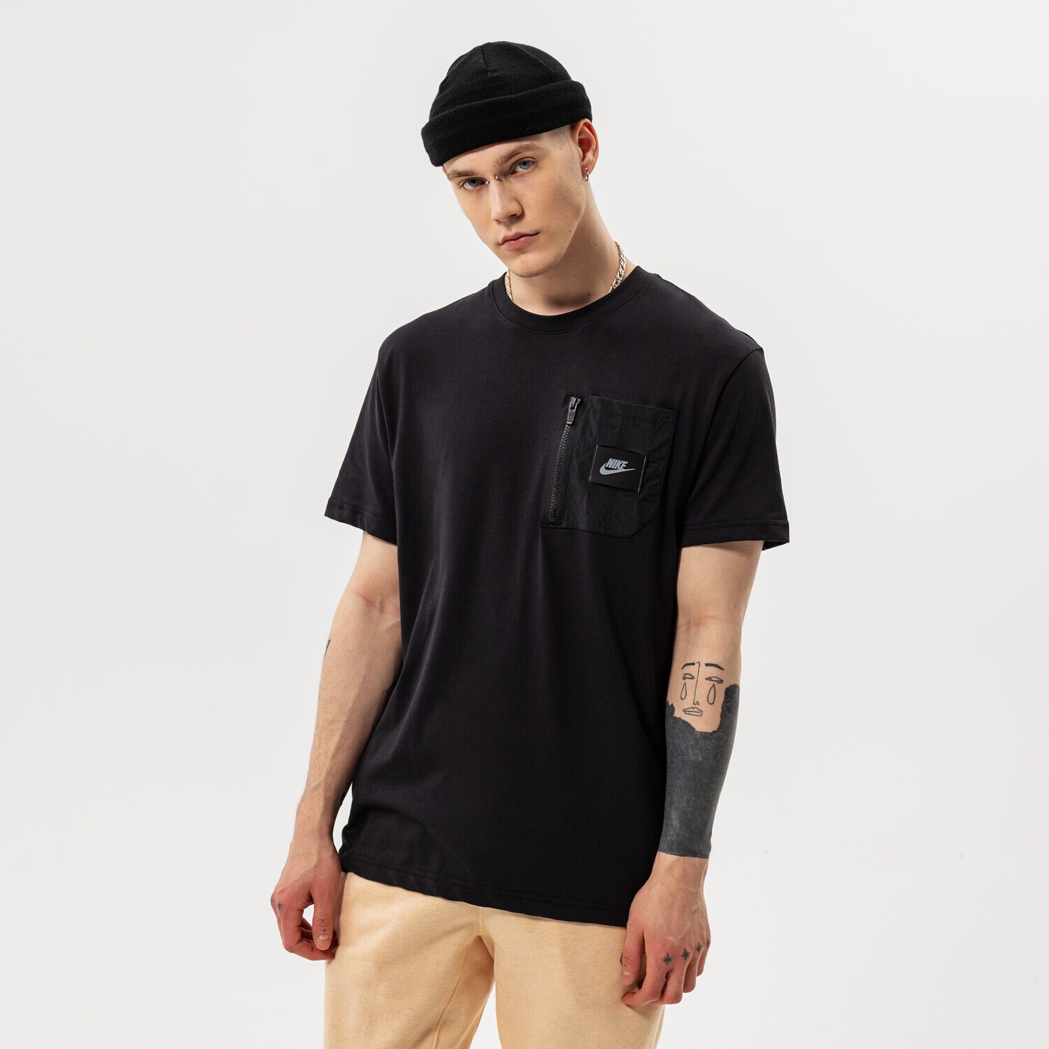 Herren T-Shirt NIKE T-SHIRT M NSW SPU DF SS TOP DO2625-010 Schwarz