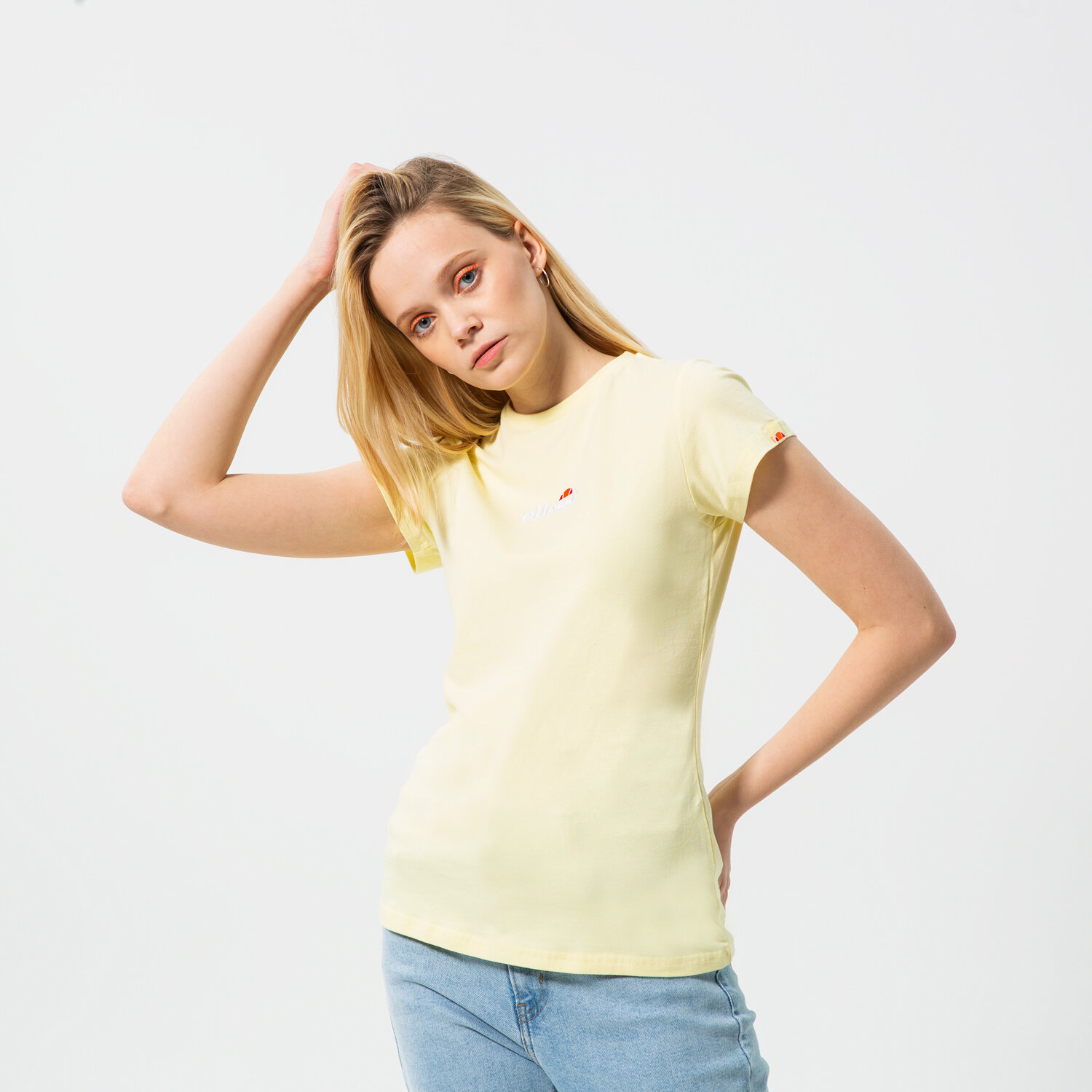 Damen T-Shirt ELLESSE T-SHIRT CI TEE LYELLOW SGJ11885603 Gelb