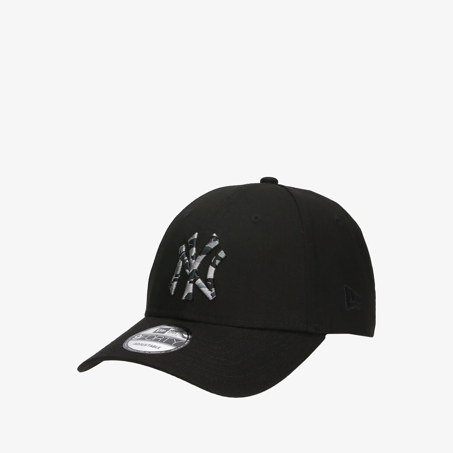 Herren Cap NEW ERA MÜTZE CAMO INFILL 940 NYY BLK NEW YORK YANKEES BLKMN 60222421 Schwarz