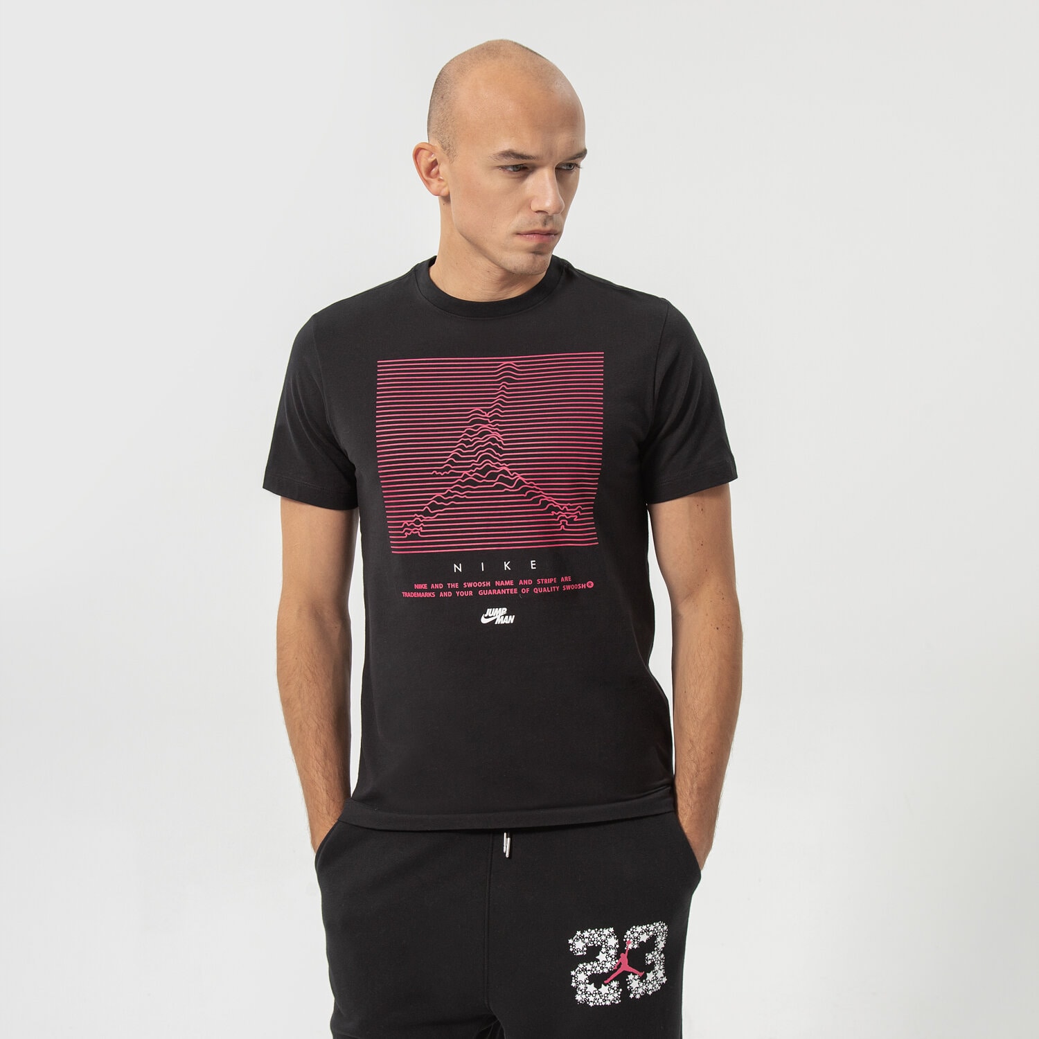 Herren T-Shirt JORDAN T-SHIRT M J JMPMN GFX SS CREW DH8972-011 Schwarz