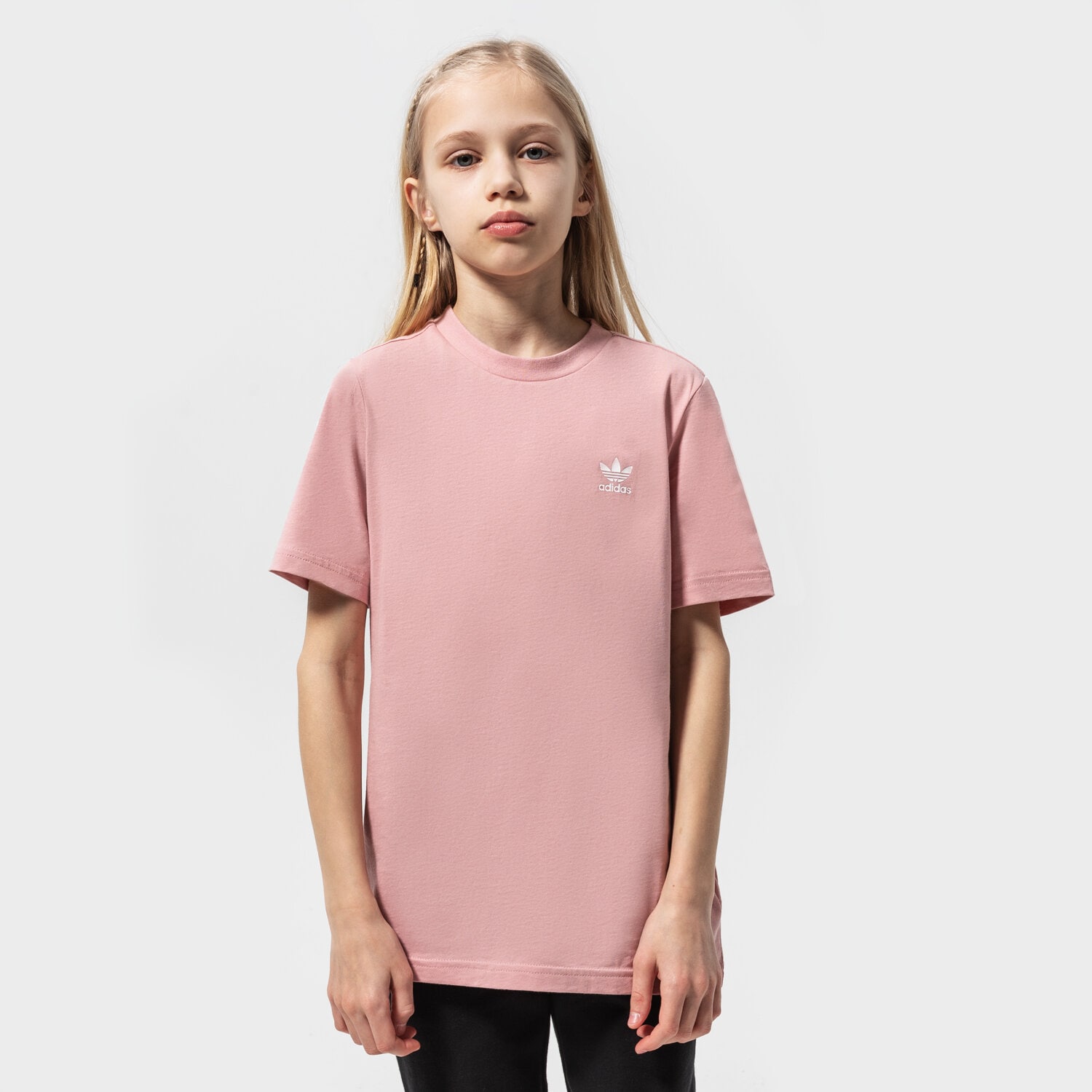 Kinder T-Shirt ADIDAS TREFOIL ESSENTIAL T SHIRT JUNIOR GIRL HD2059 Rosa