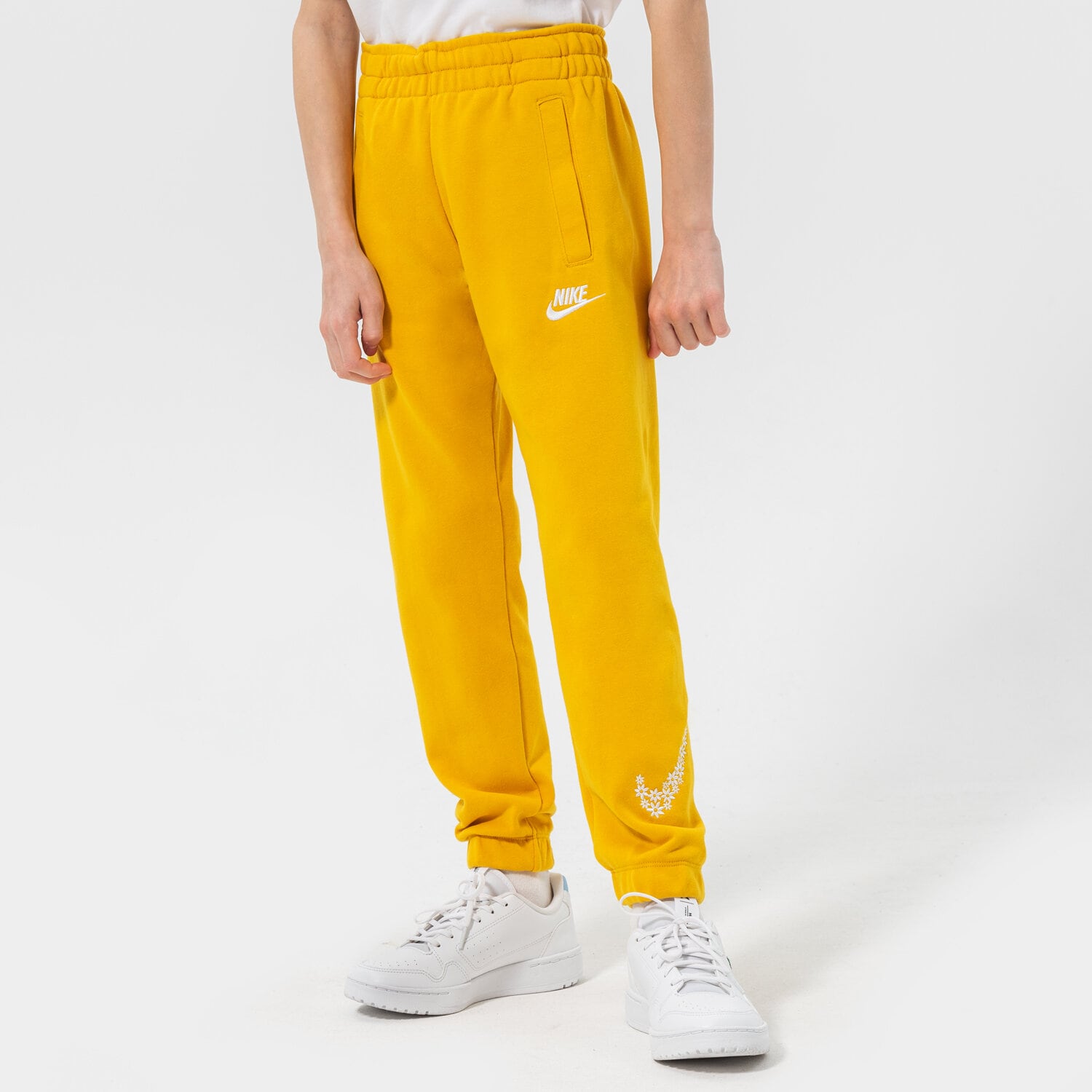 Kinder Hosen NIKE HOSE G NSW FT PANT ENERGY GIRL DM8220-743 Gelb