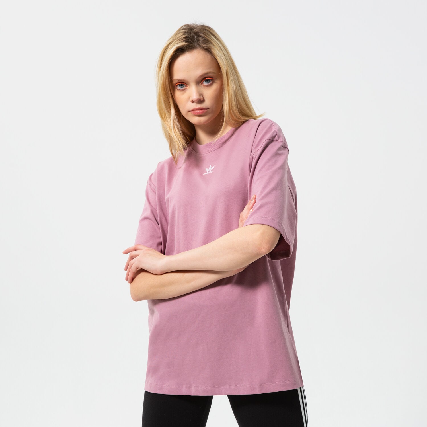 Damen T-Shirt ADIDAS T-SHIRT TEE HF7475 Rosa