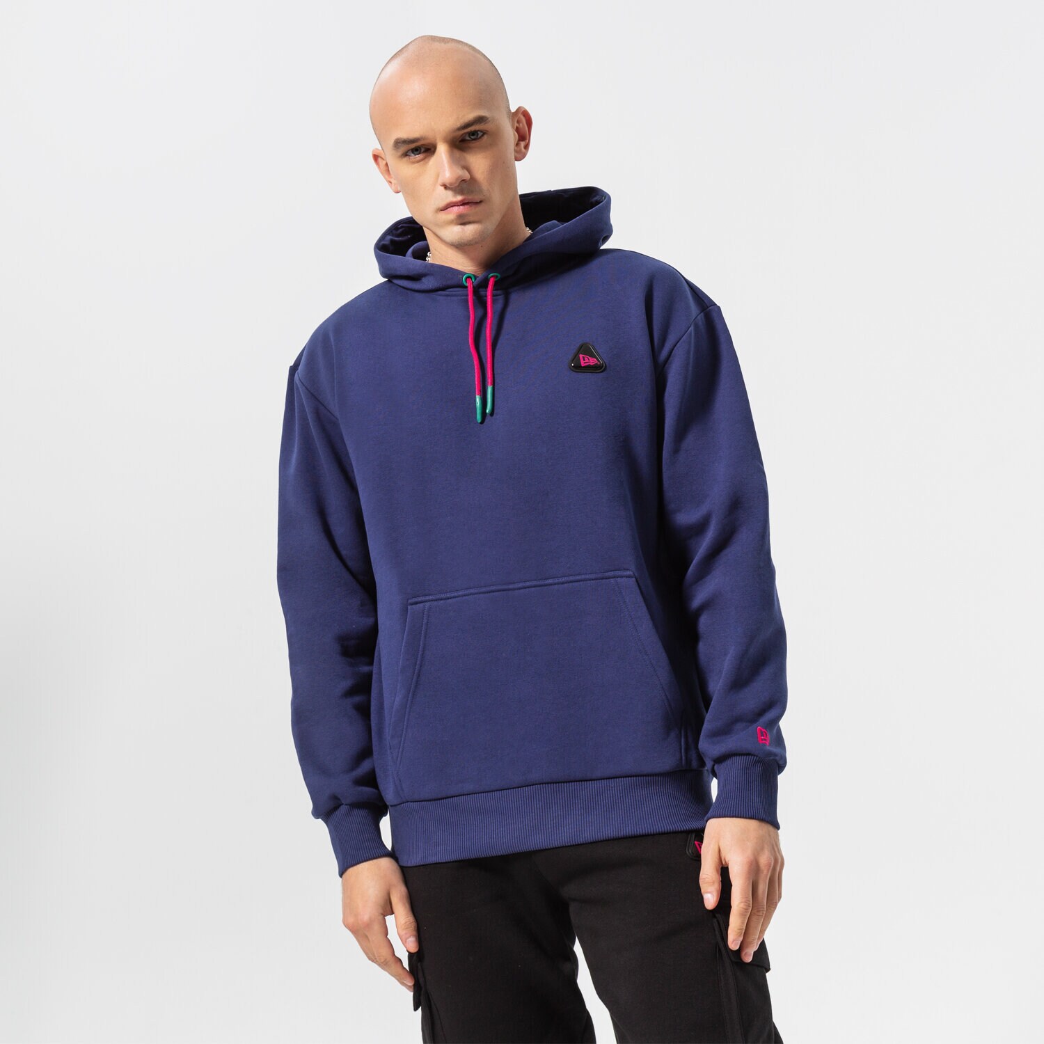 Herren NEW ERA HOODIE NE PATCH OS HOODY MVB 12893045 Blau