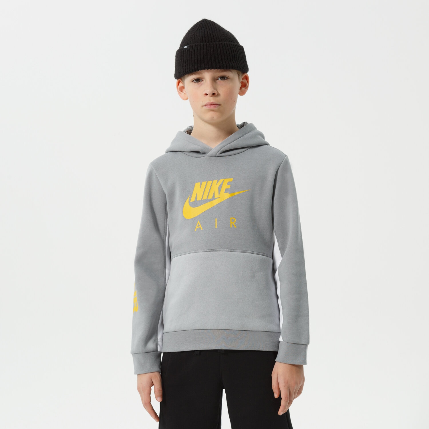 Kinder NIKE HOODIE B NSW NIKE AIR PO HOODIE BOY DM8109-073 Grau