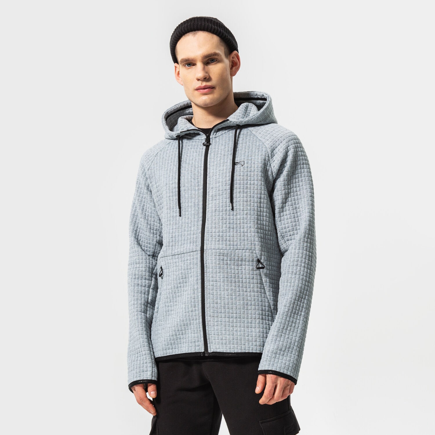 Herren CONFRONT HOODIE CITY CF122BLM20001 Grau