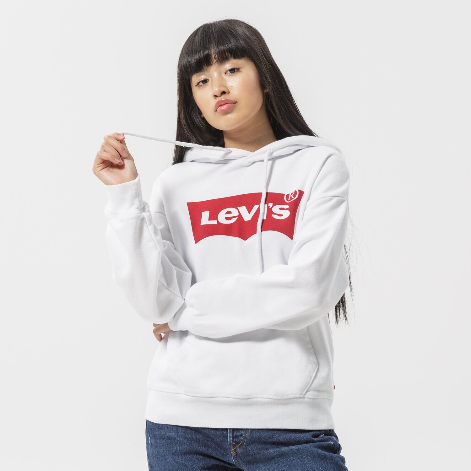 Damen LEVI'S HOODIE GRAPHIC STANDARD HOODIE 18487-0024 Weiß