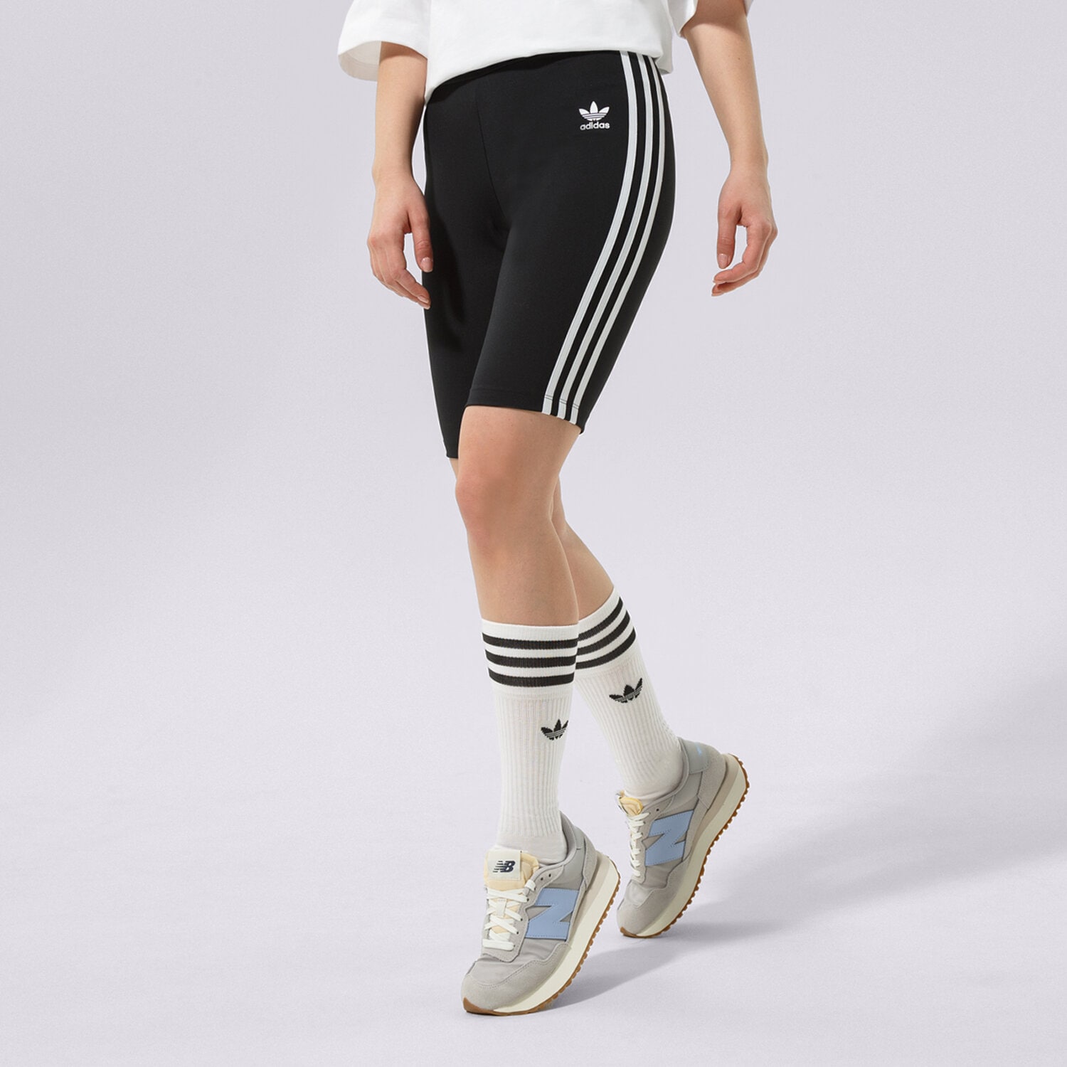 Damen Shorts ADIDAS SHORTS HW TIGHTS GN2842 Schwarz