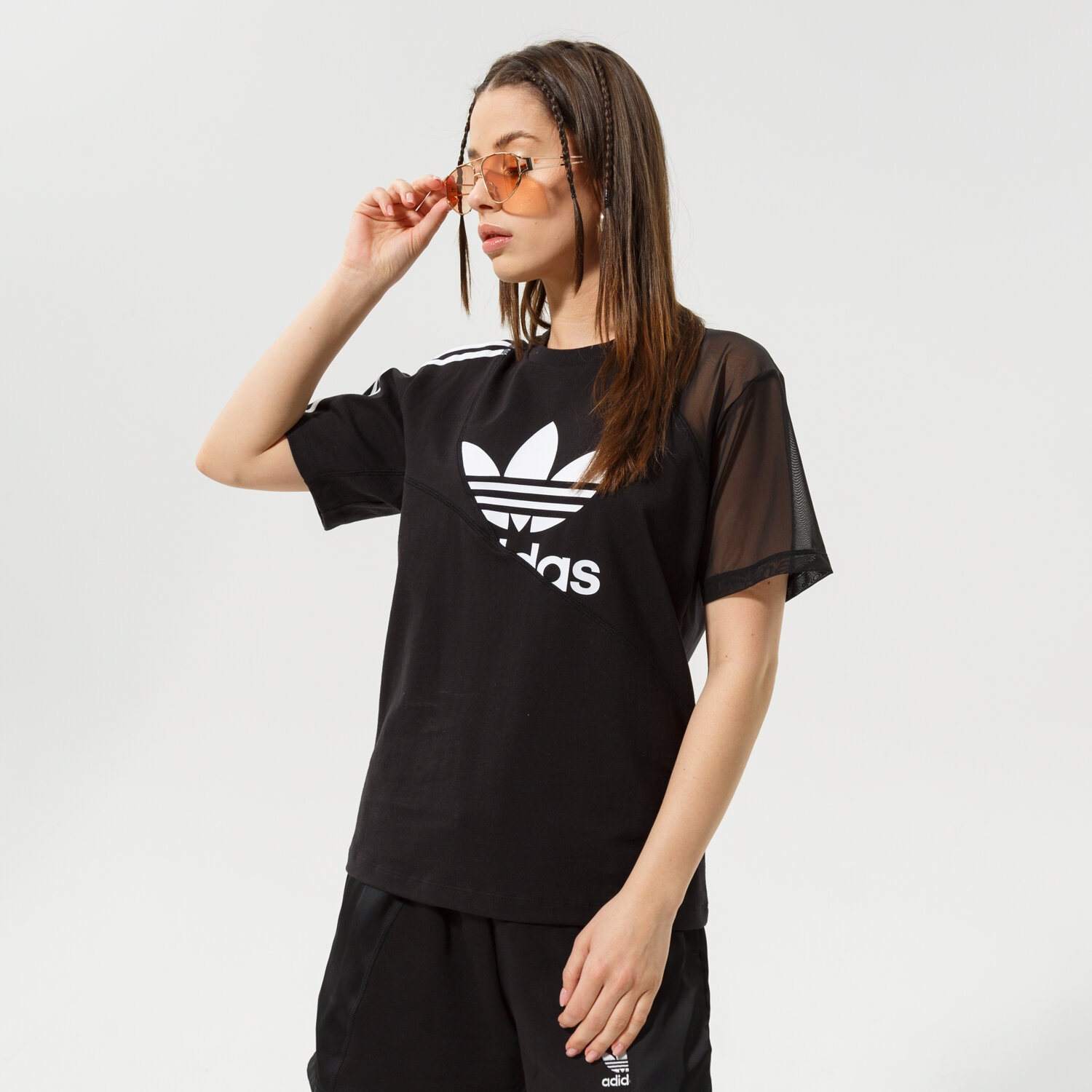 Damen T-Shirt ADIDAS T-SHIRT TEE HC7039 Schwarz