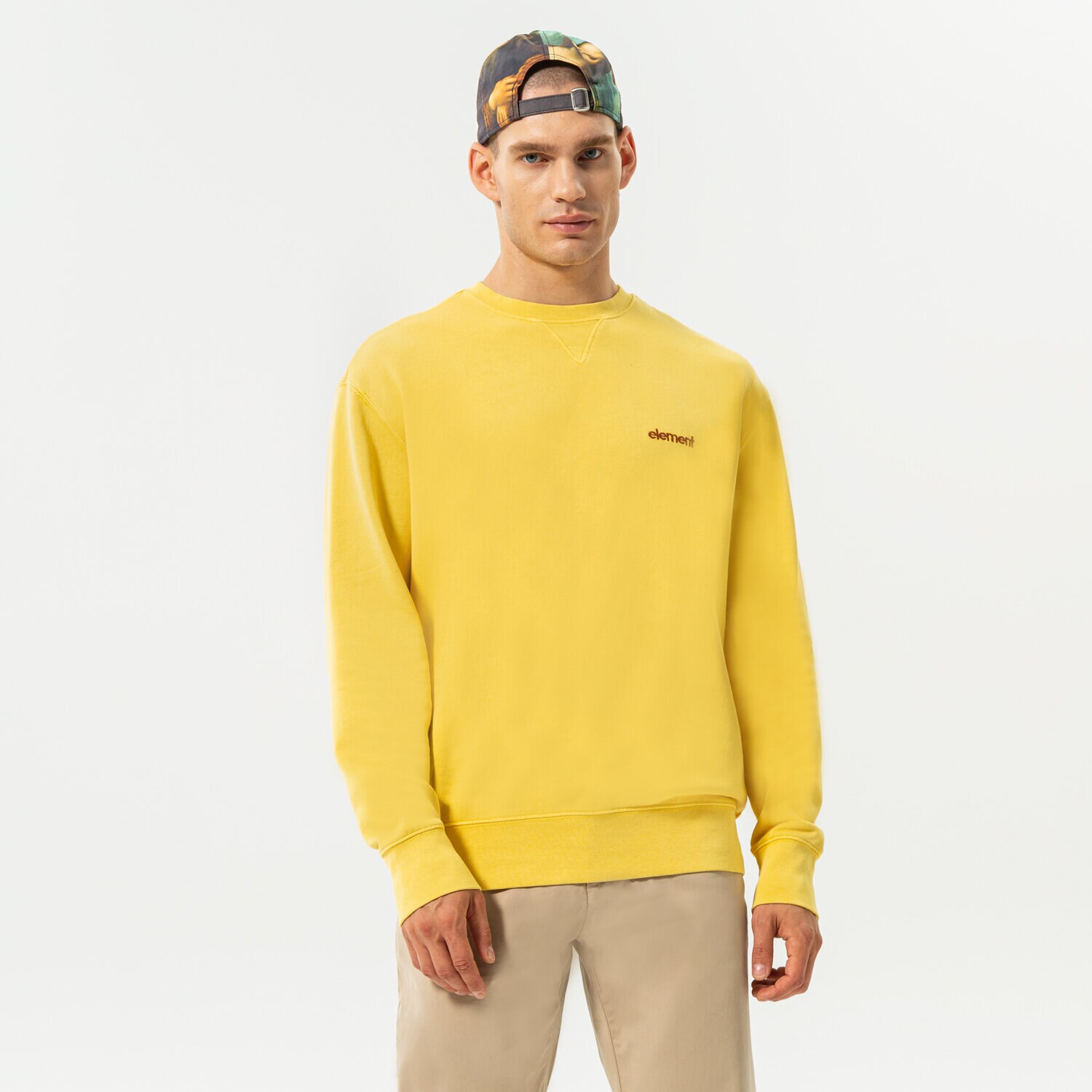 Herren ELEMENT SWEATSHIRT CORNELL 3.0 CREW C1CRC1-4811 Gelb