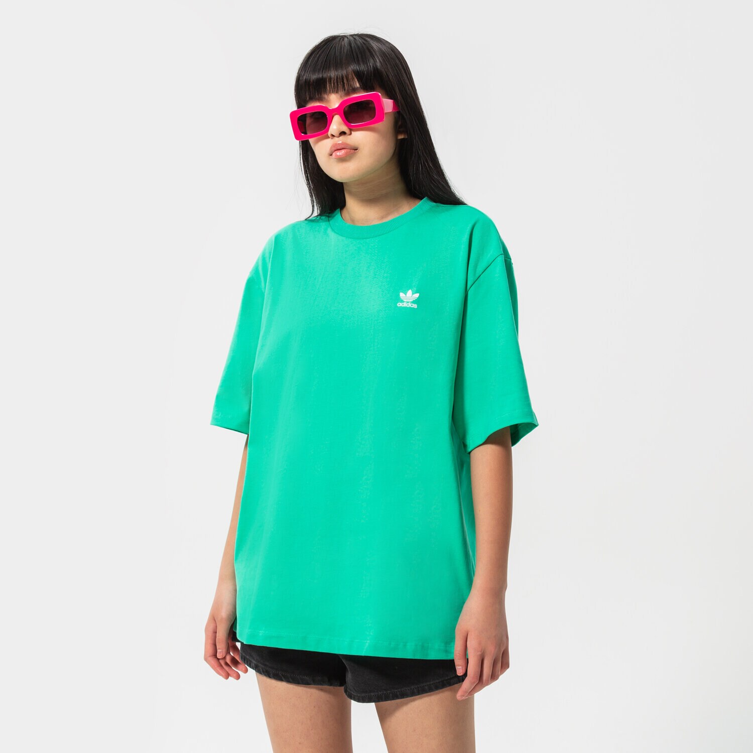 Damen T-Shirt ADIDAS T-SHIRT GRAPHIC TEE HF2020 Grün