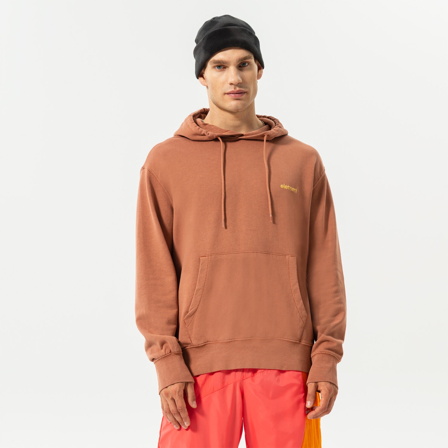 Herren ELEMENT HOODIE CORNELL 3.0 PO C1HOB1-3699 koralle