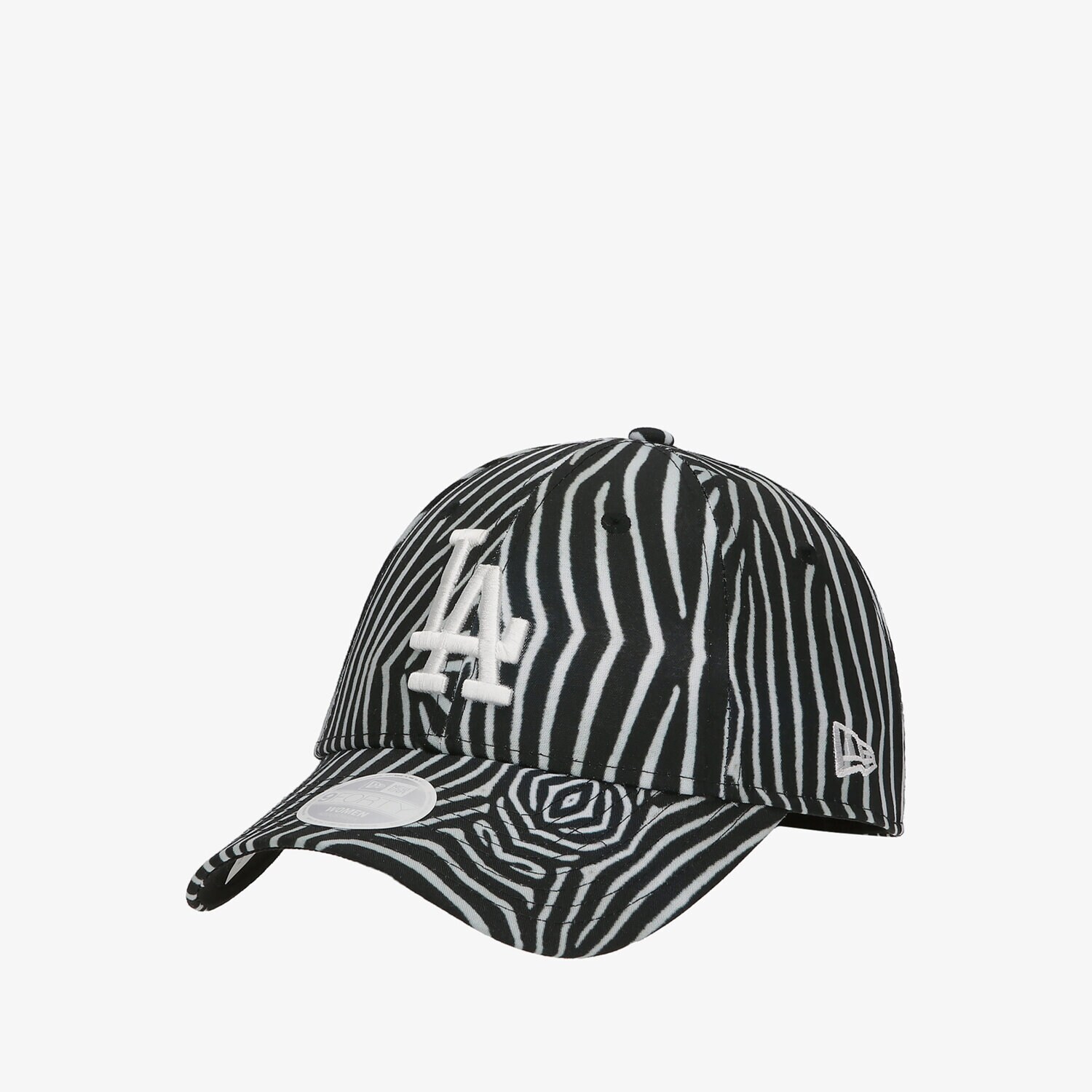 Damen Cap NEW ERA MÜTZE WMNS ANIMAL PRINT 940 ZEBRA LOS ANGELES DODGER 60240402 Schwarz