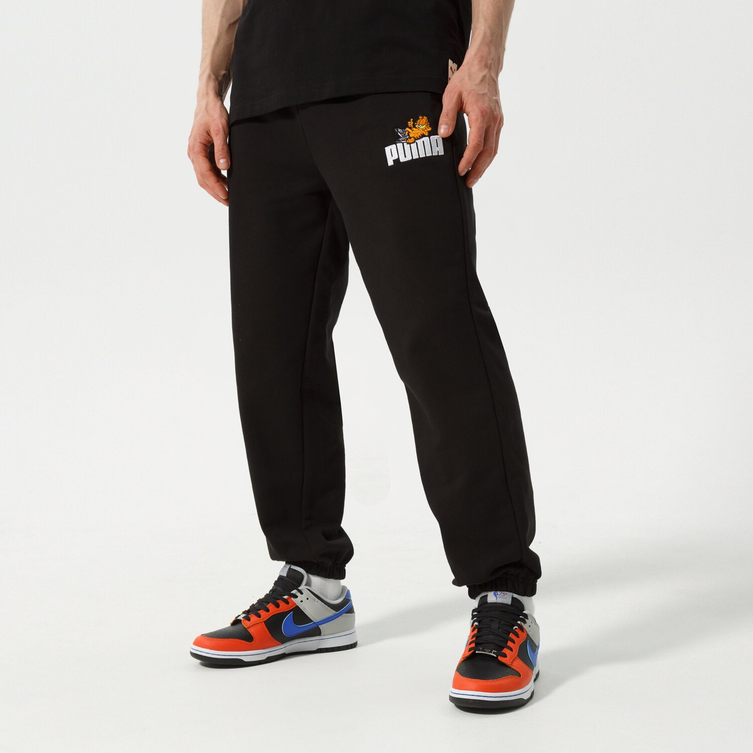Herren Hosen PUMA HOSE PUMA X GARFIELD SWEATPANTS 534436 01 Schwarz