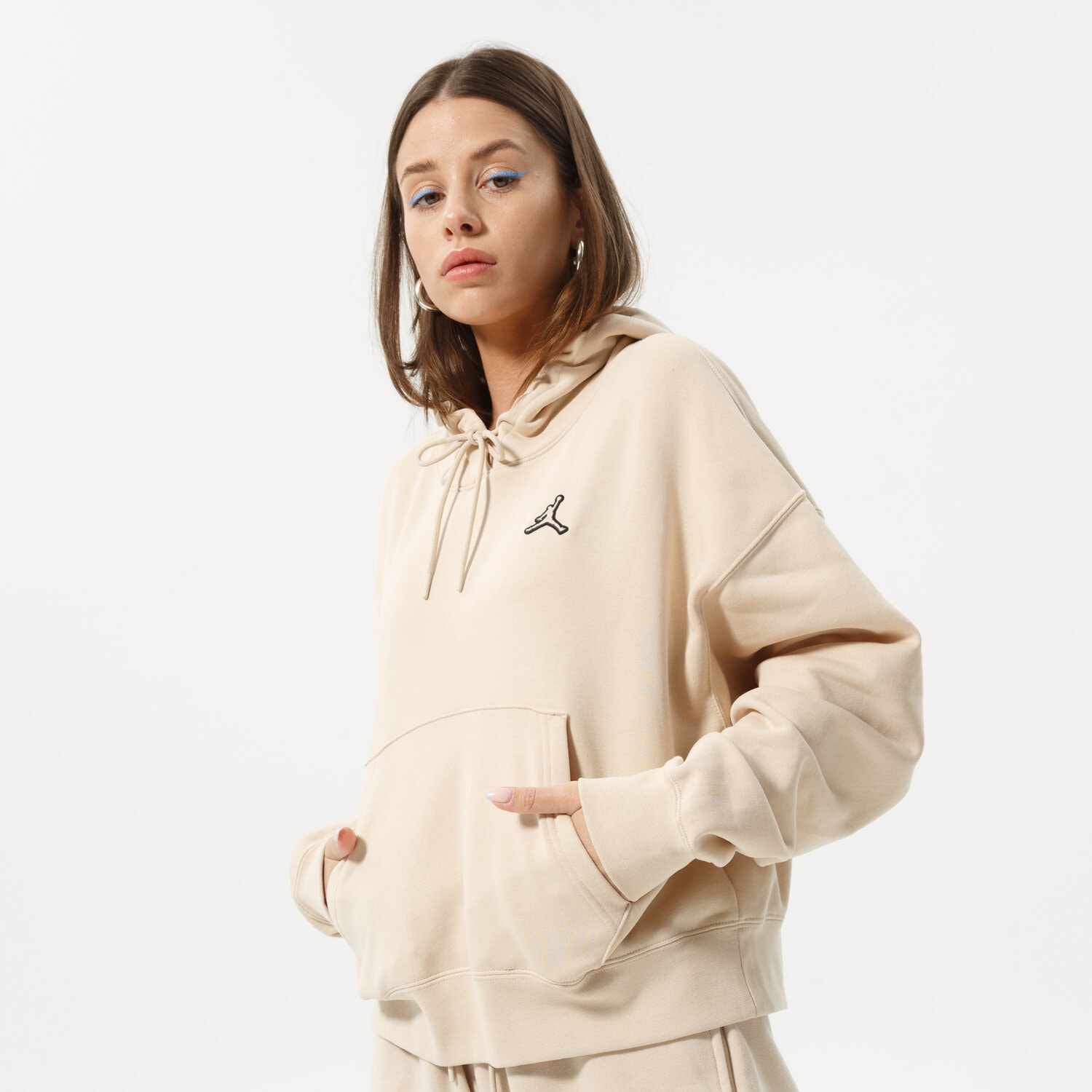 Damen JORDAN HOODIE W J ESSEN FLC HOODIE CORE DN4570-126 Rosa