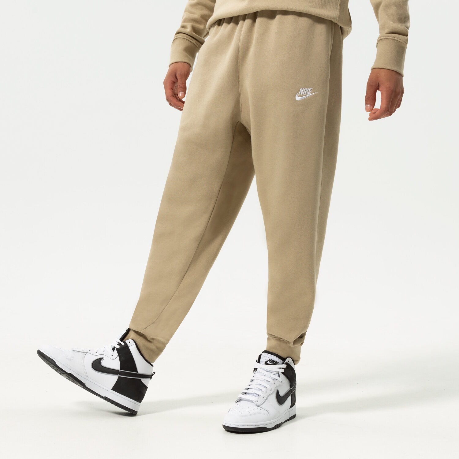 Herren Hosen NIKE HOSE NIKE SPORTSWEAR CLUB FLEECE BV2671-250 Beige