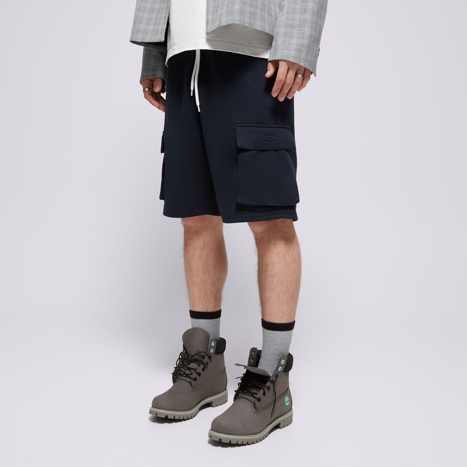 Herren Shorts CHAMPION SHORTS CARGO BERMUDA 217432BS501 Dunkelblau