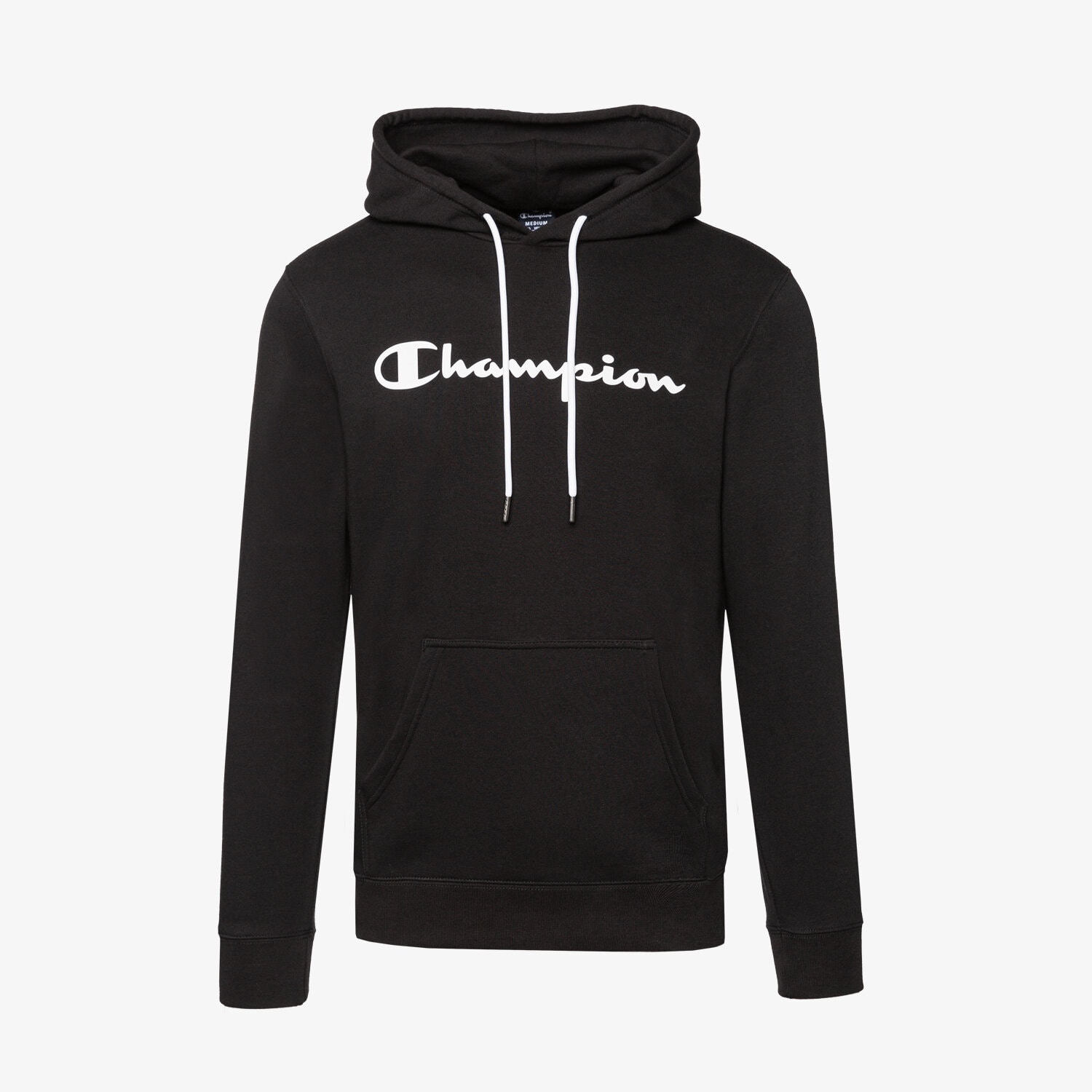 Herren CHAMPION HOODIE HOODED SWEATSHIRT 217142KK001 Schwarz