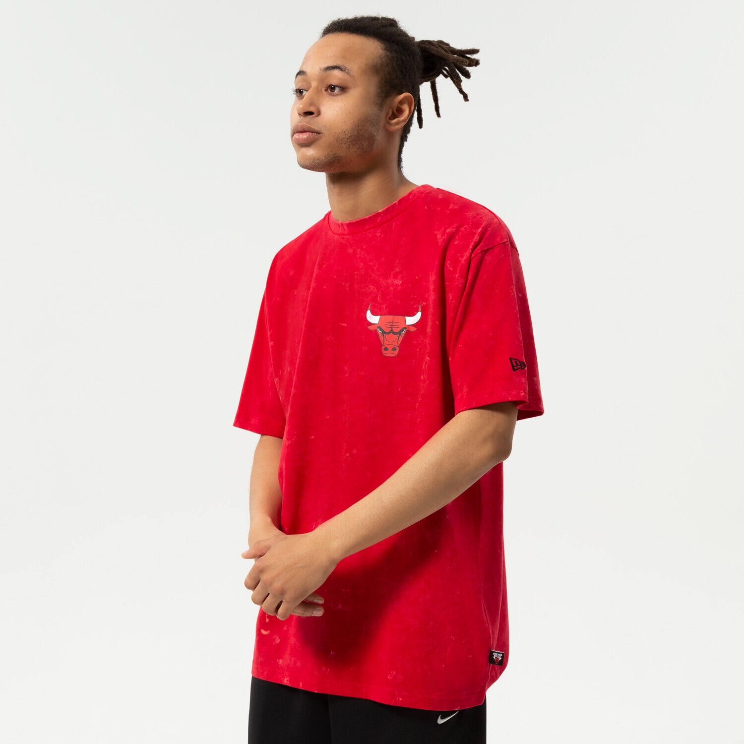 Herren T-Shirt NEW ERA T-SHIRT WASHED PACK GRAPHIC OS BULLS CHICAGO BULLS F 13083862 Rot