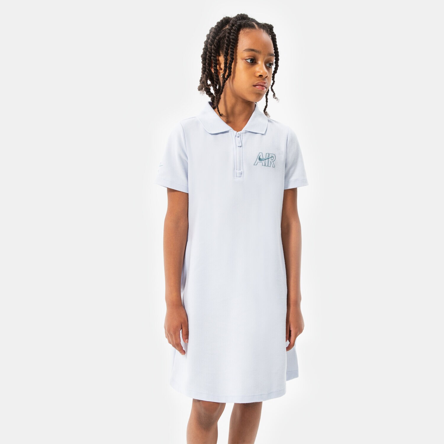 Kinder NIKE KLEID G NSW AIR TRAININGSANZUGS GIRL DO7164-085 Blau