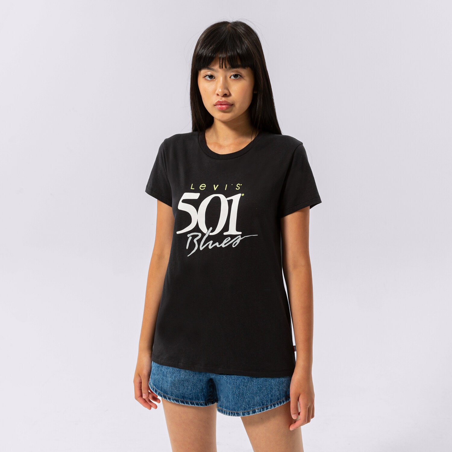 Damen T-Shirt LEVI'S T-SHIRT THE PERFECT TEE 17369-1920 Schwarz
