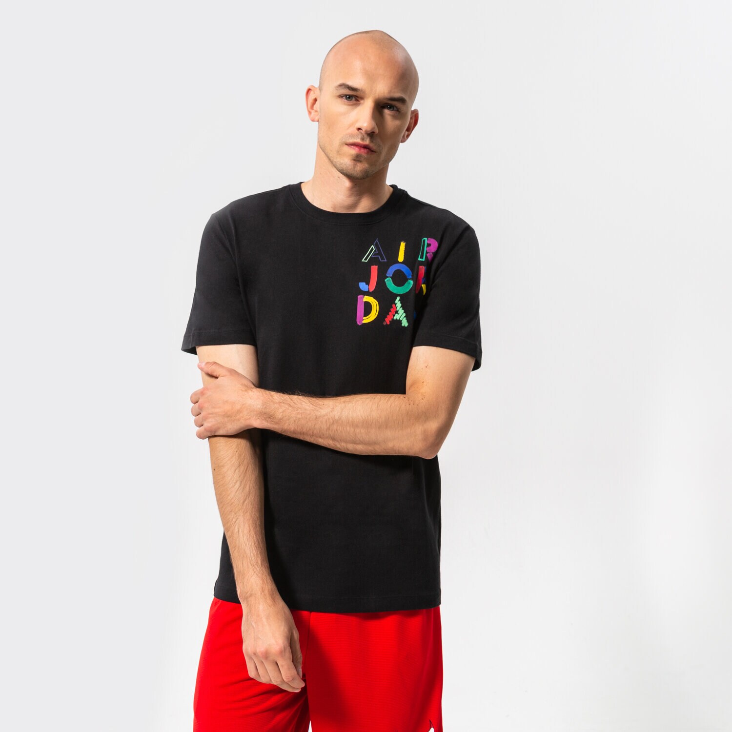 Herren T-Shirt JORDAN T-SHIRT M J BRAND GFX SS CREW 4 DM3078-010 Schwarz