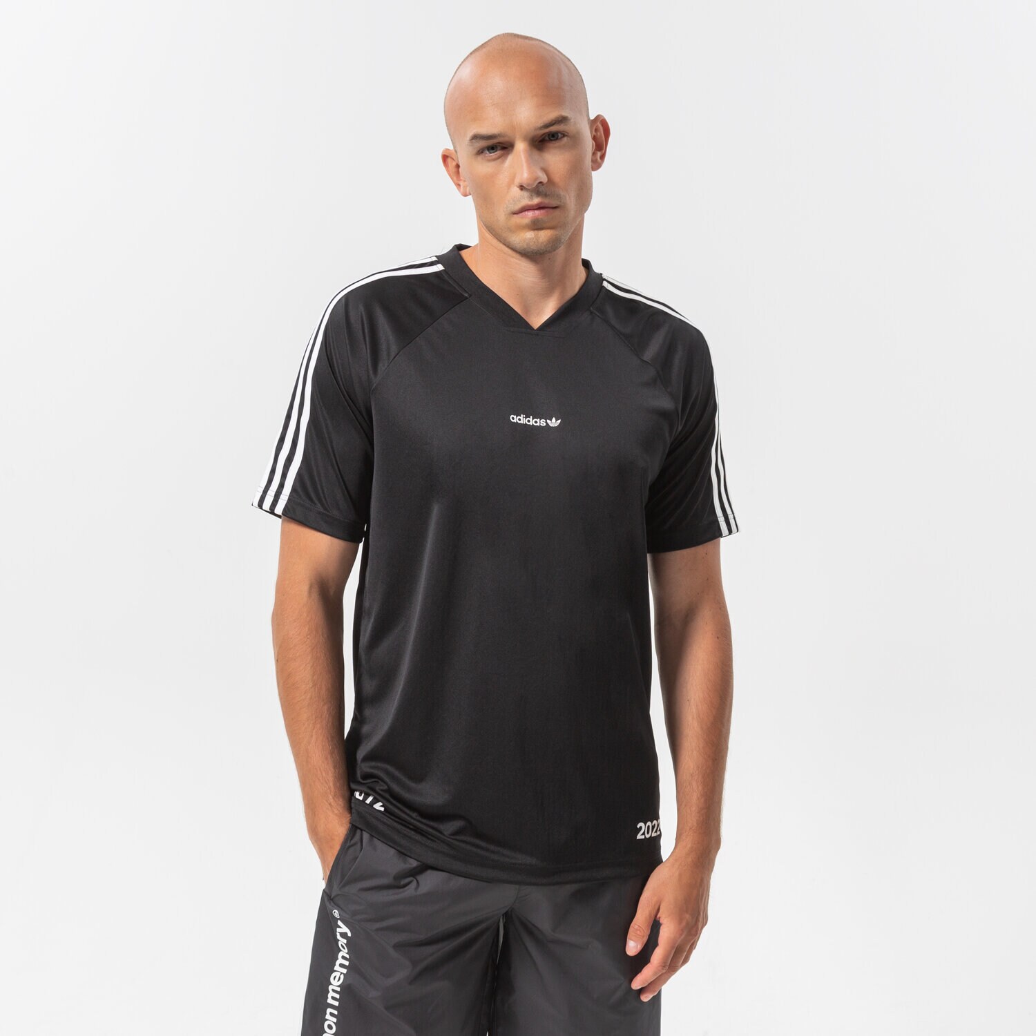 Herren T-Shirt ADIDAS T-SHIRT TREFOIL C TEE2 HC7168 Schwarz