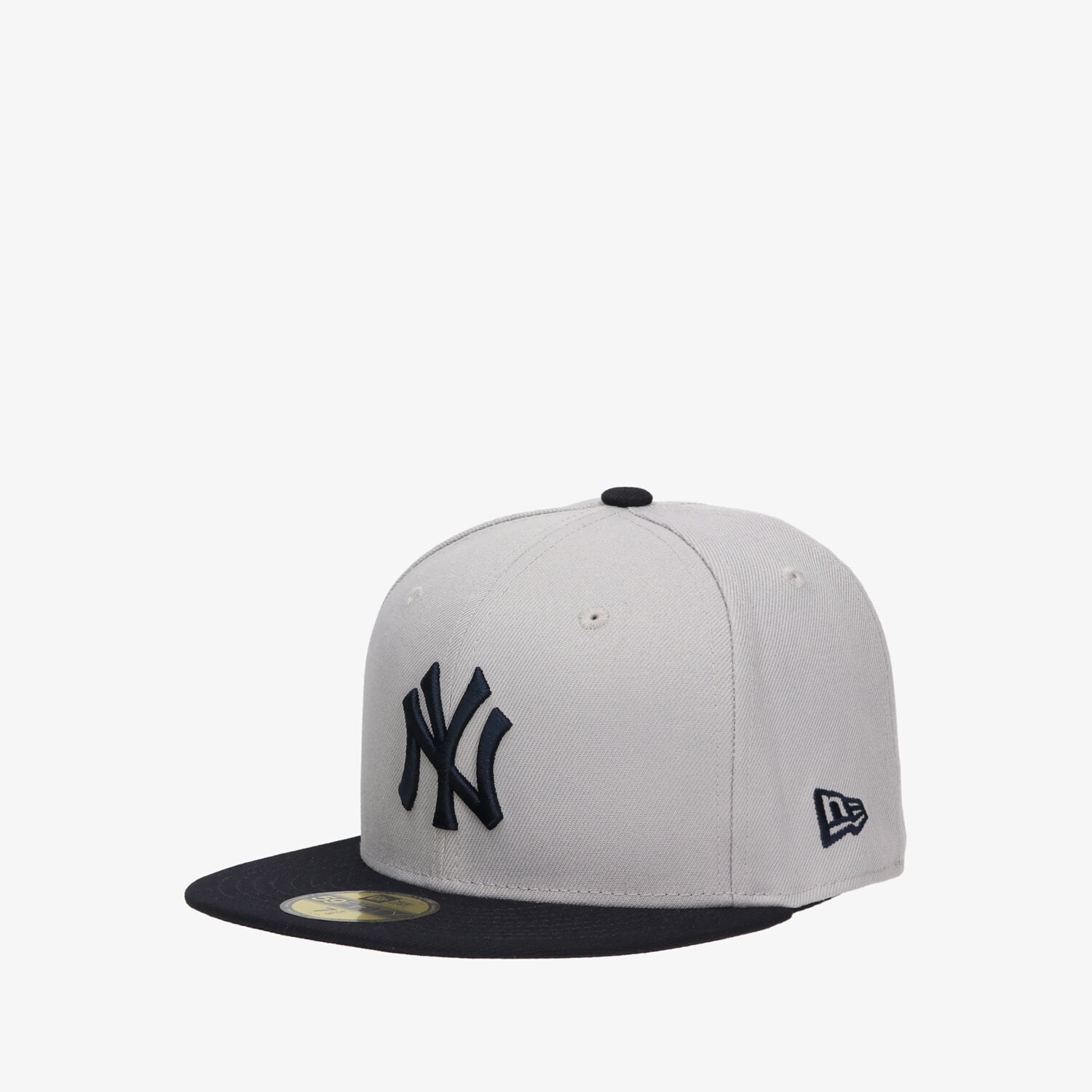 Herren Cap NEW ERA MÜTZE SIDE PATCH 5950 NYY NEW YORK YANKEES GRA 60240482 Grau