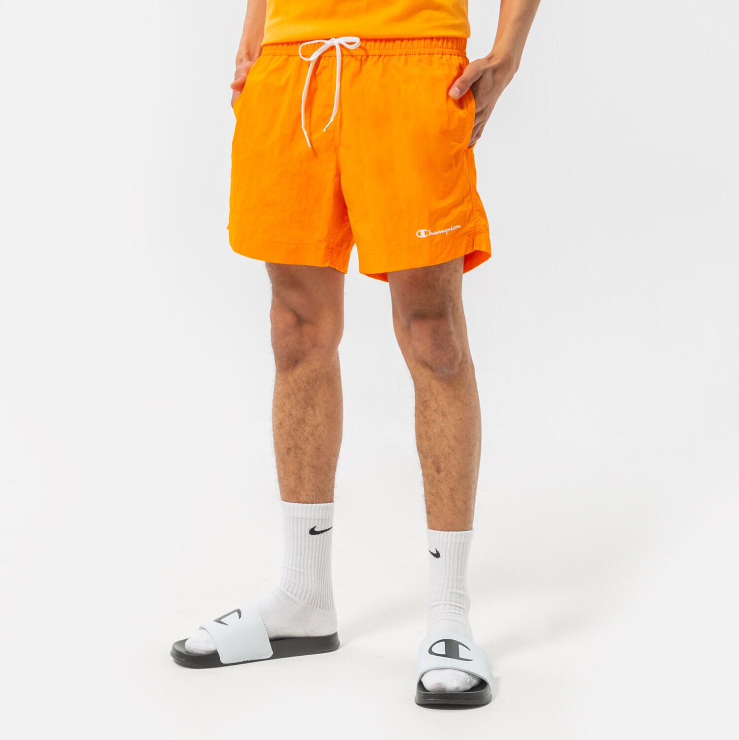 Herren Shorts CHAMPION SHORTS BEACHSHORT 216069OS017 Orange