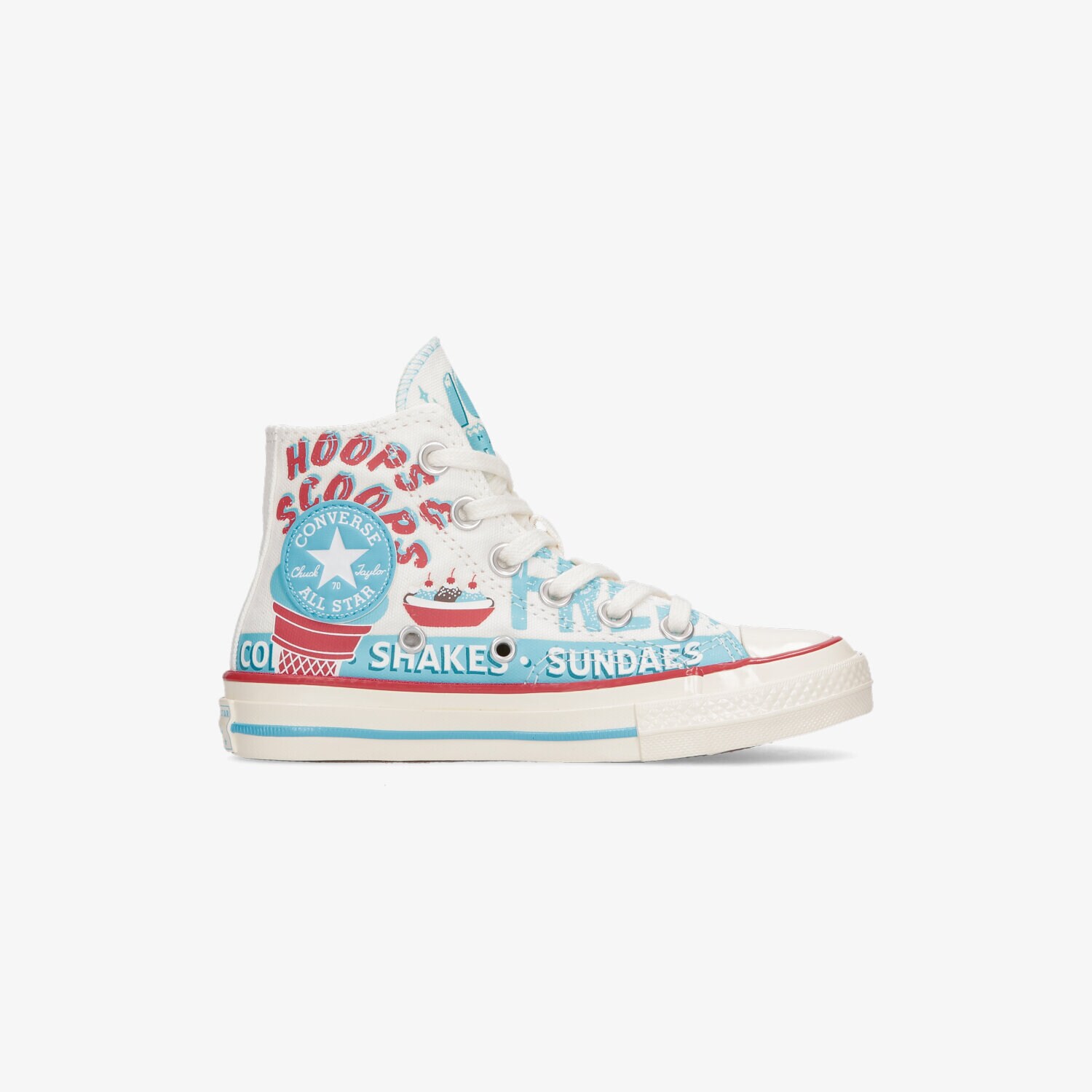 Kinder Sneaker CONVERSE CHUCK 70 A00395C Weiß
